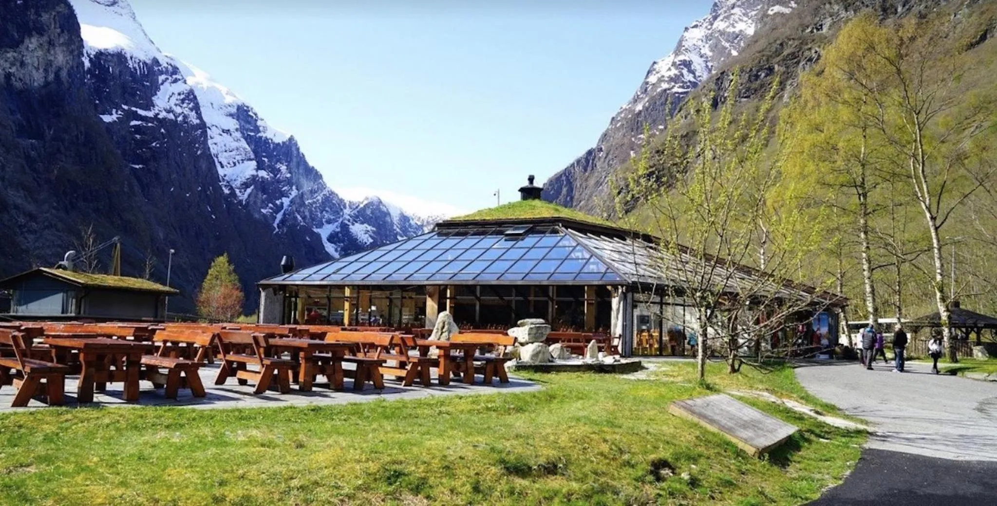 Restaurant/places to eat in Gudvangen Budget Hotel