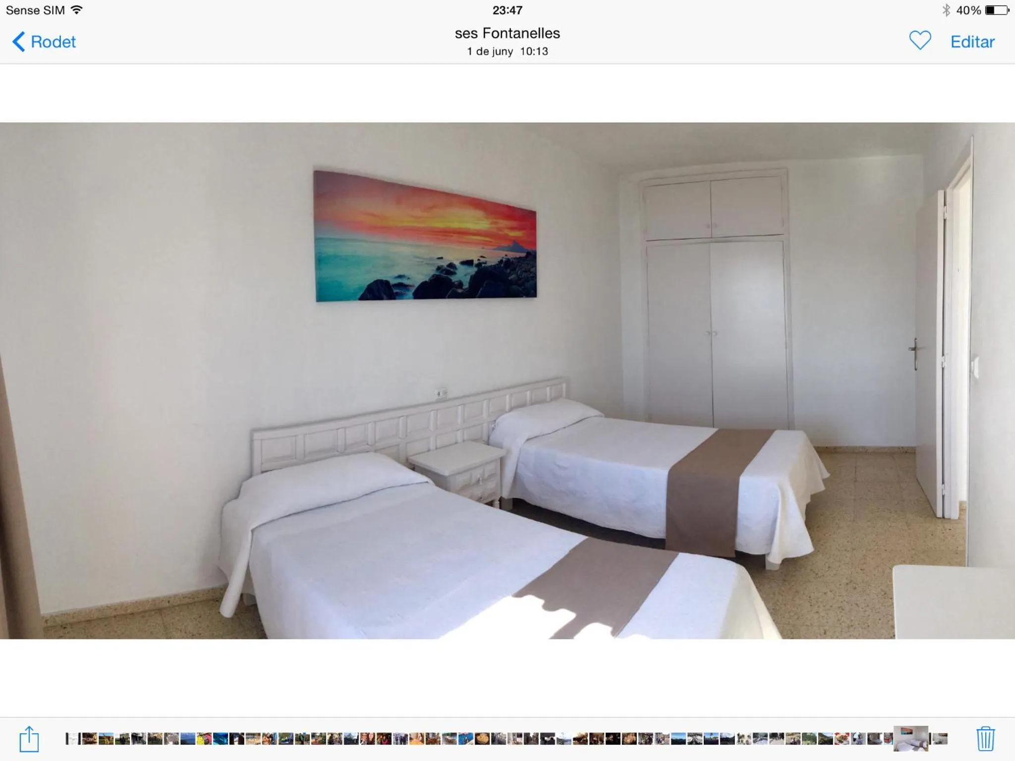 Photo of the whole room, Bed in Apartamentos Alba