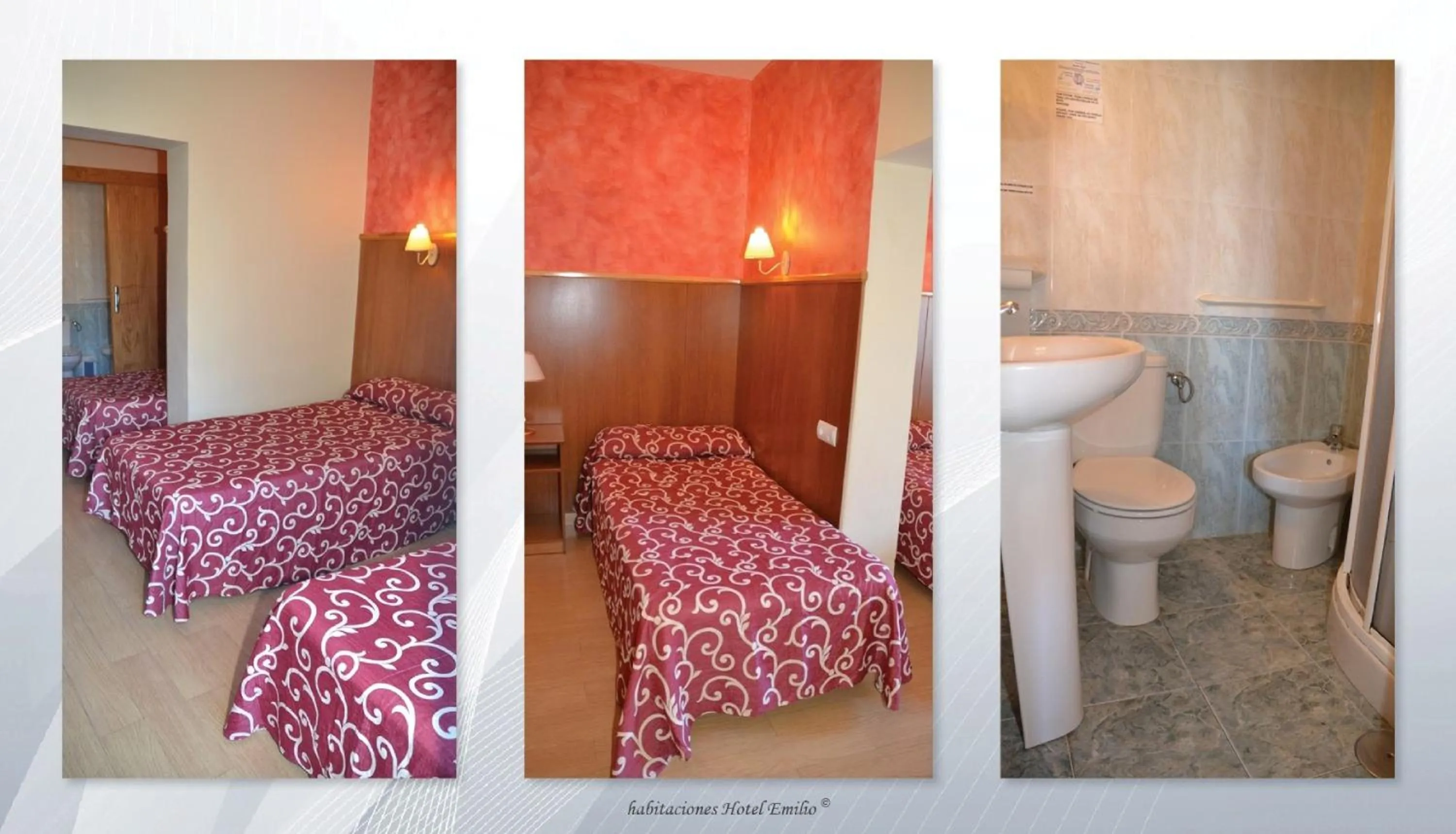 Photo of the whole room in Hotel Emilio