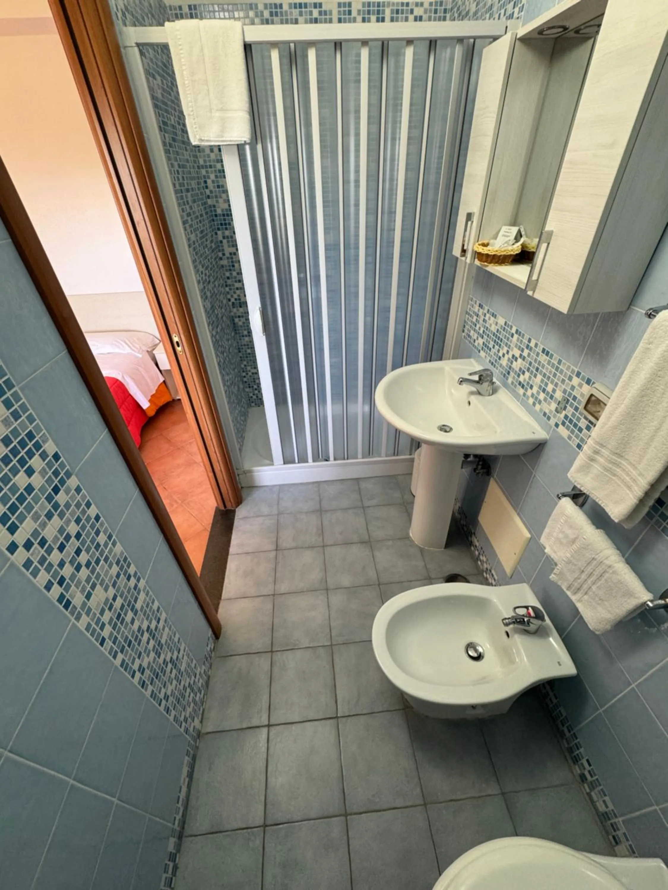 Shower in Agriturismo Piccolo Paradiso