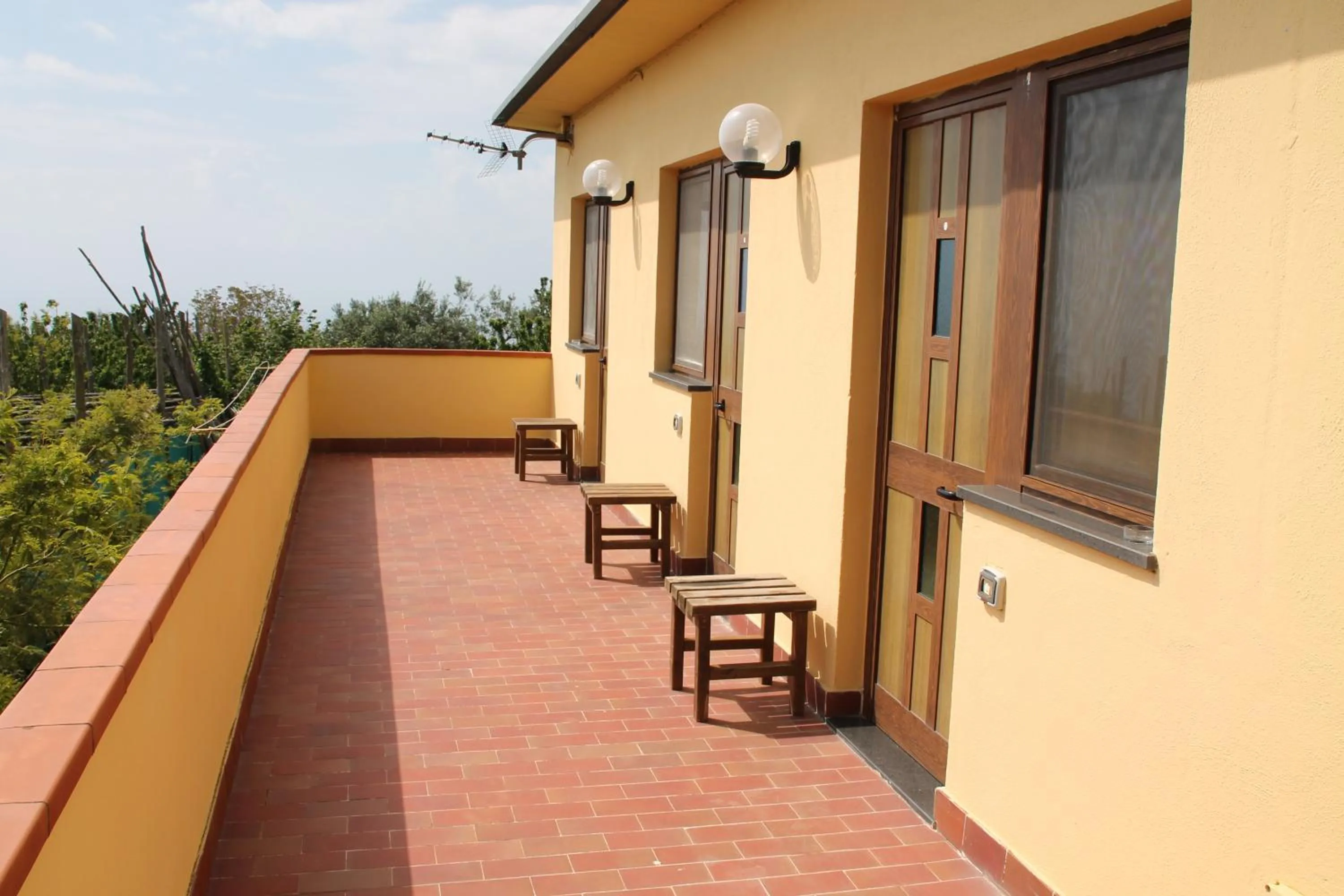 Balcony/Terrace in Agriturismo Piccolo Paradiso