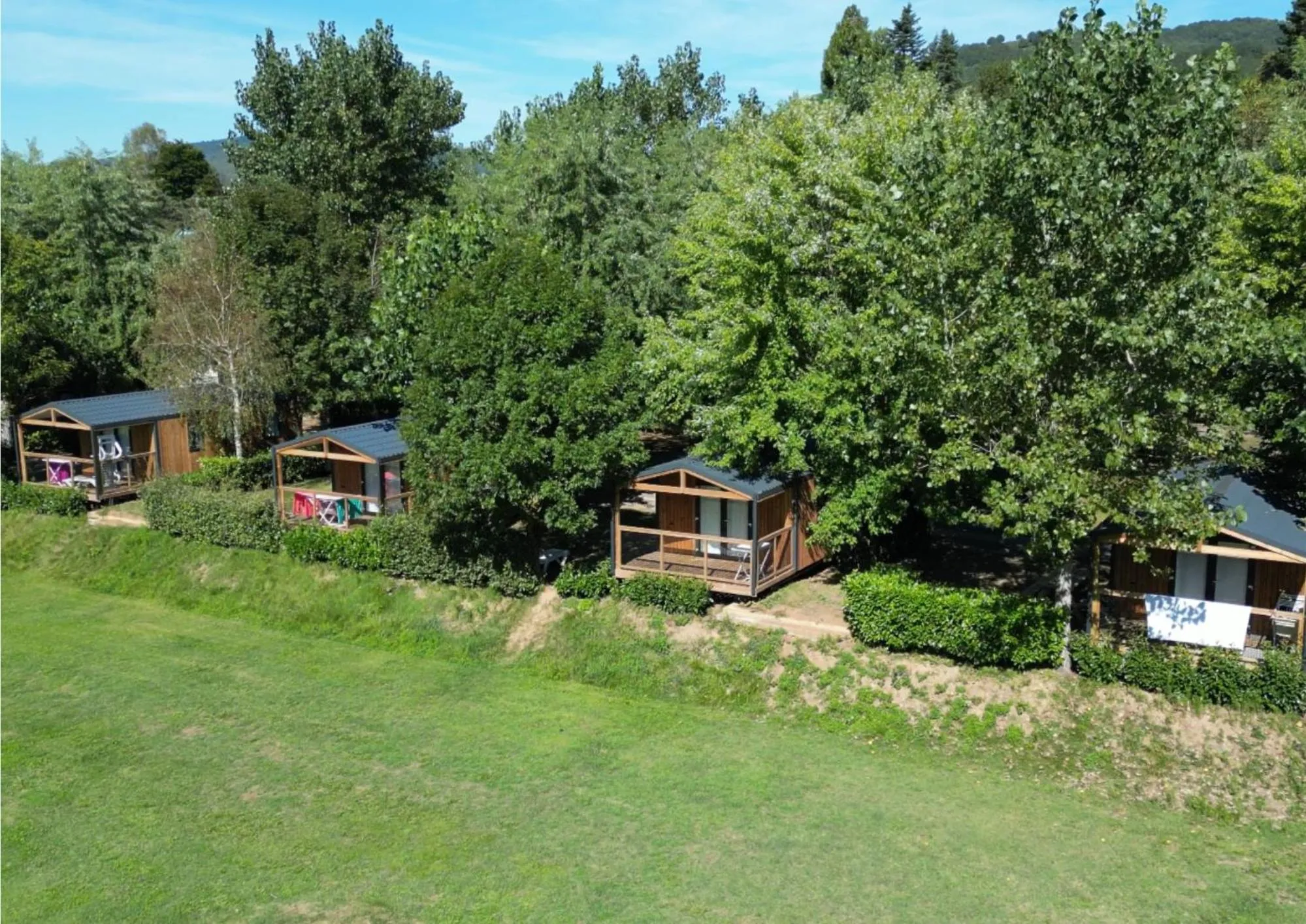 Bird's eye view in Camping Marmotel