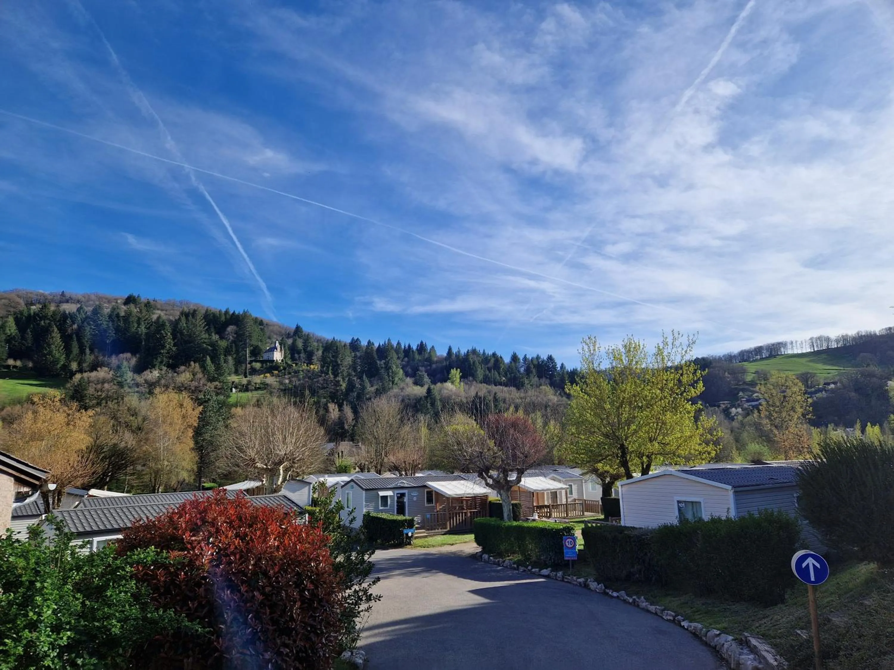 Natural landscape in Camping Marmotel