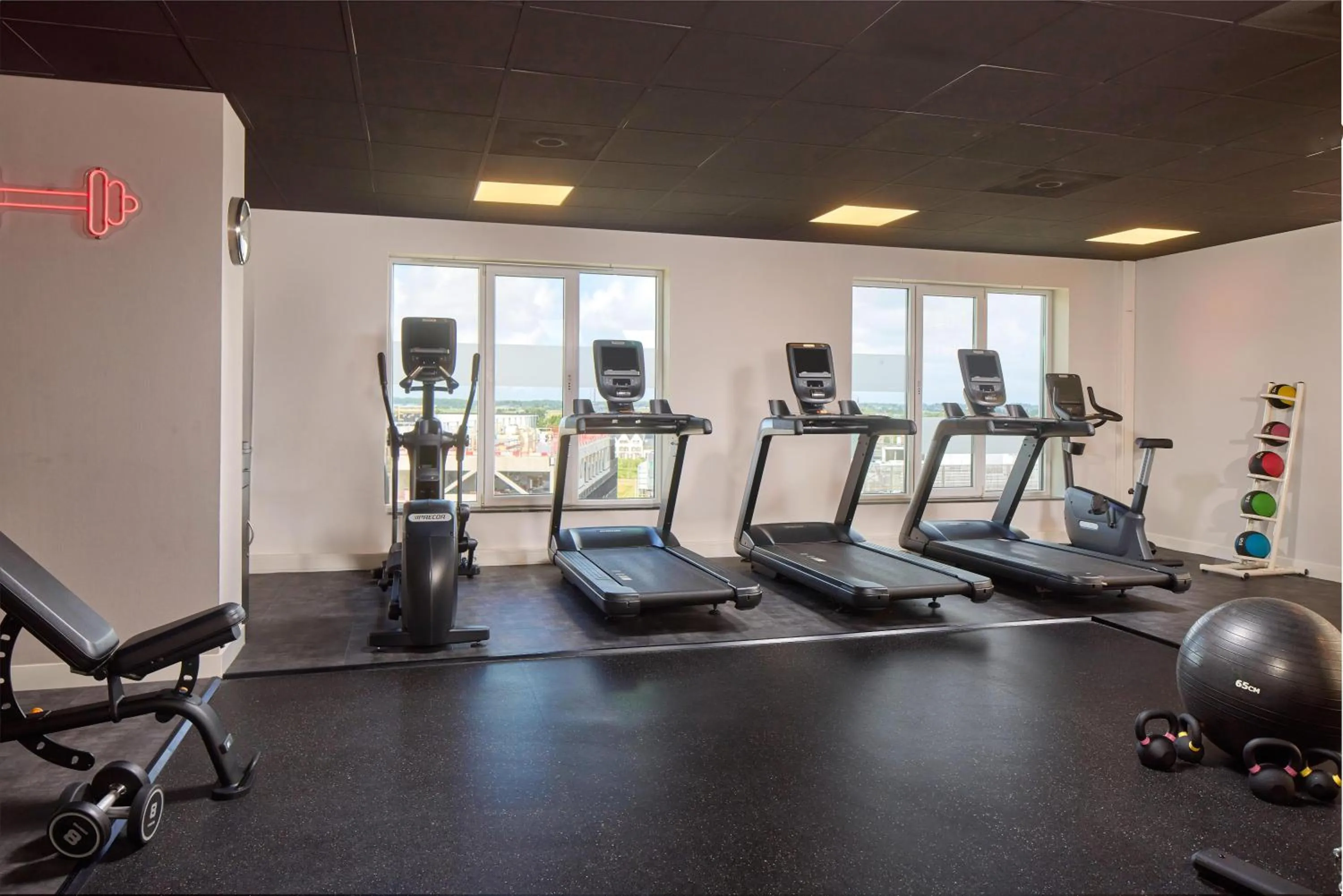Fitness centre/facilities in Hilton Garden Inn Leiden