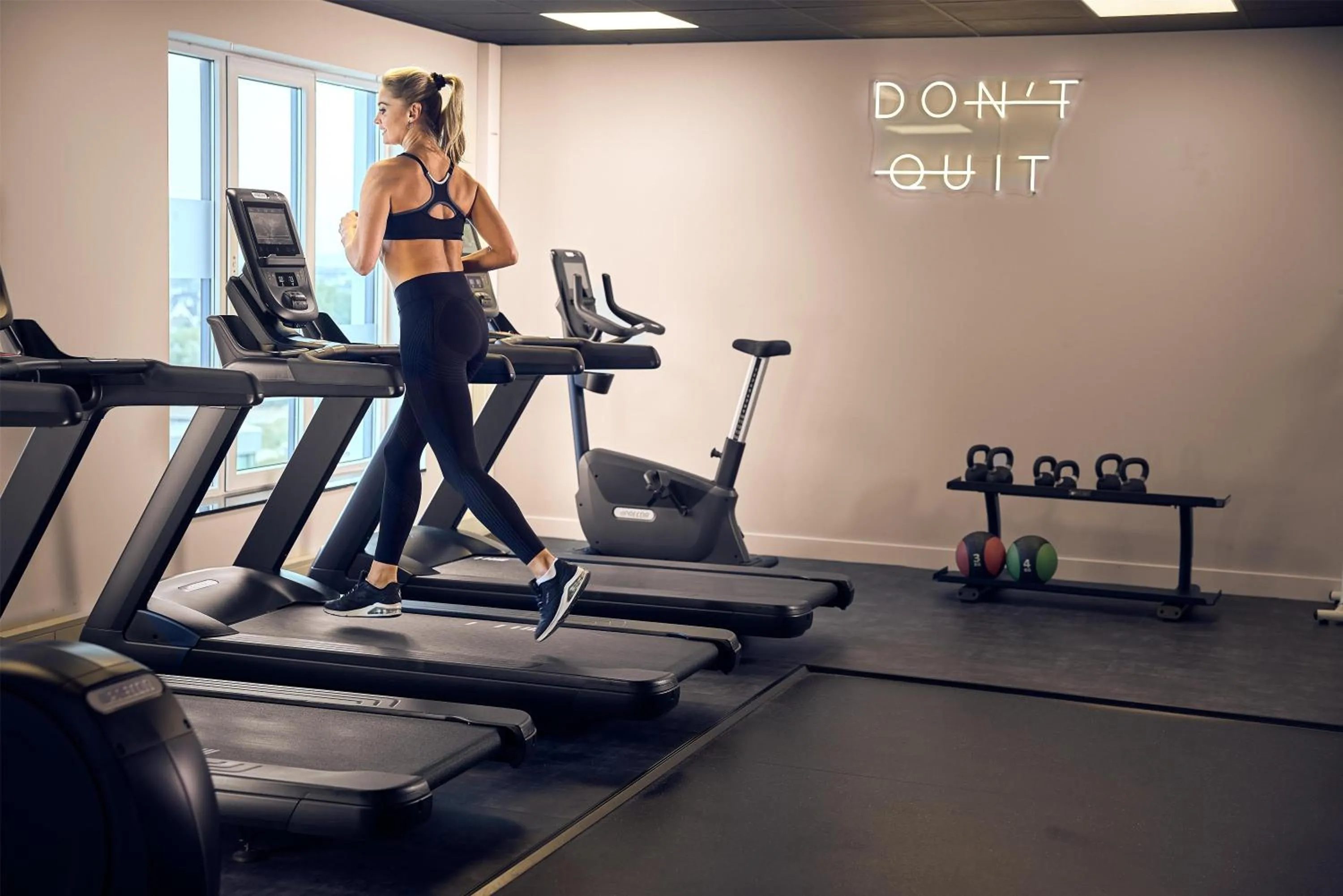 Fitness centre/facilities in Hilton Garden Inn Leiden