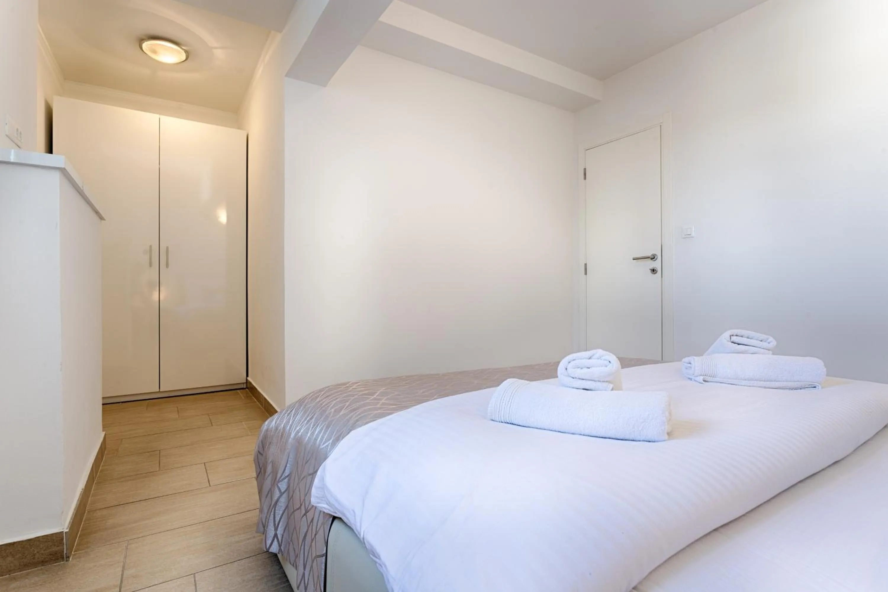 Bedroom, Bed in Adriatic Queen Rooms & Apartments