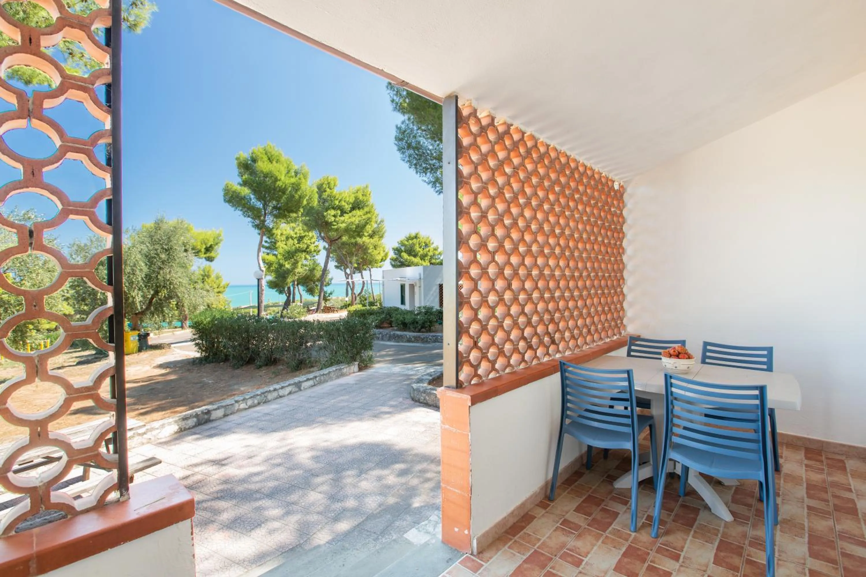 Balcony/Terrace in Centro Vacanze Piccolo Friuli