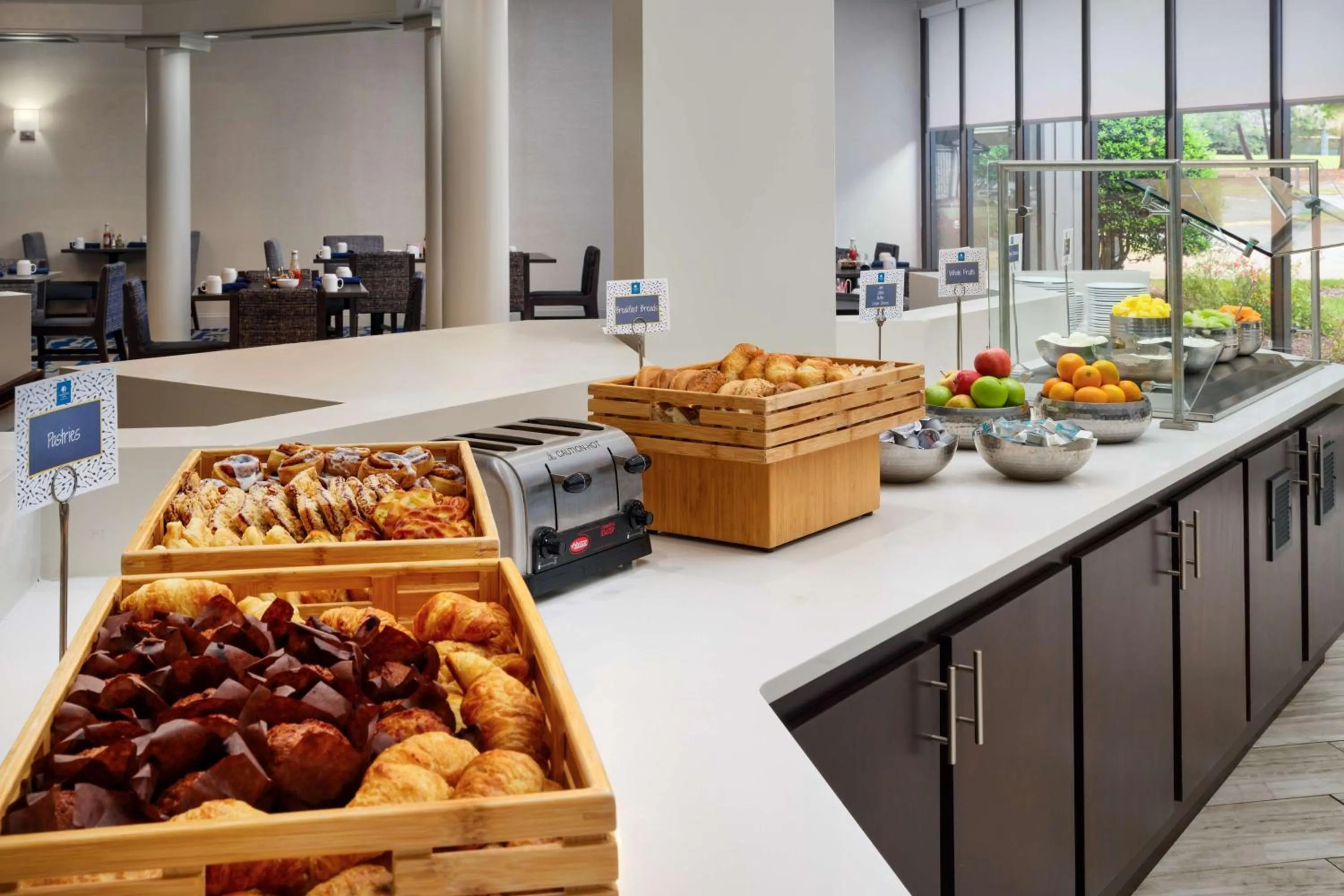 Breakfast in Doubletree by Hilton Hotel Williamsburg