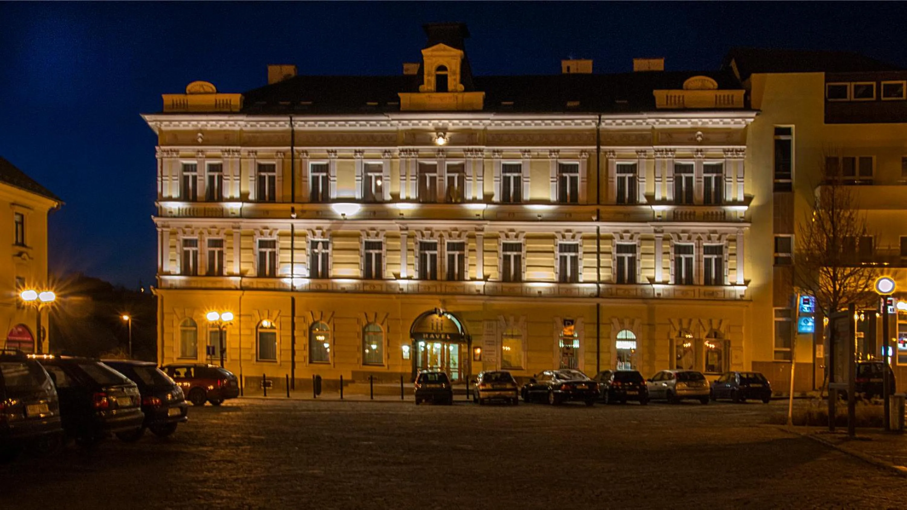 Facade/entrance in Hotel Havel