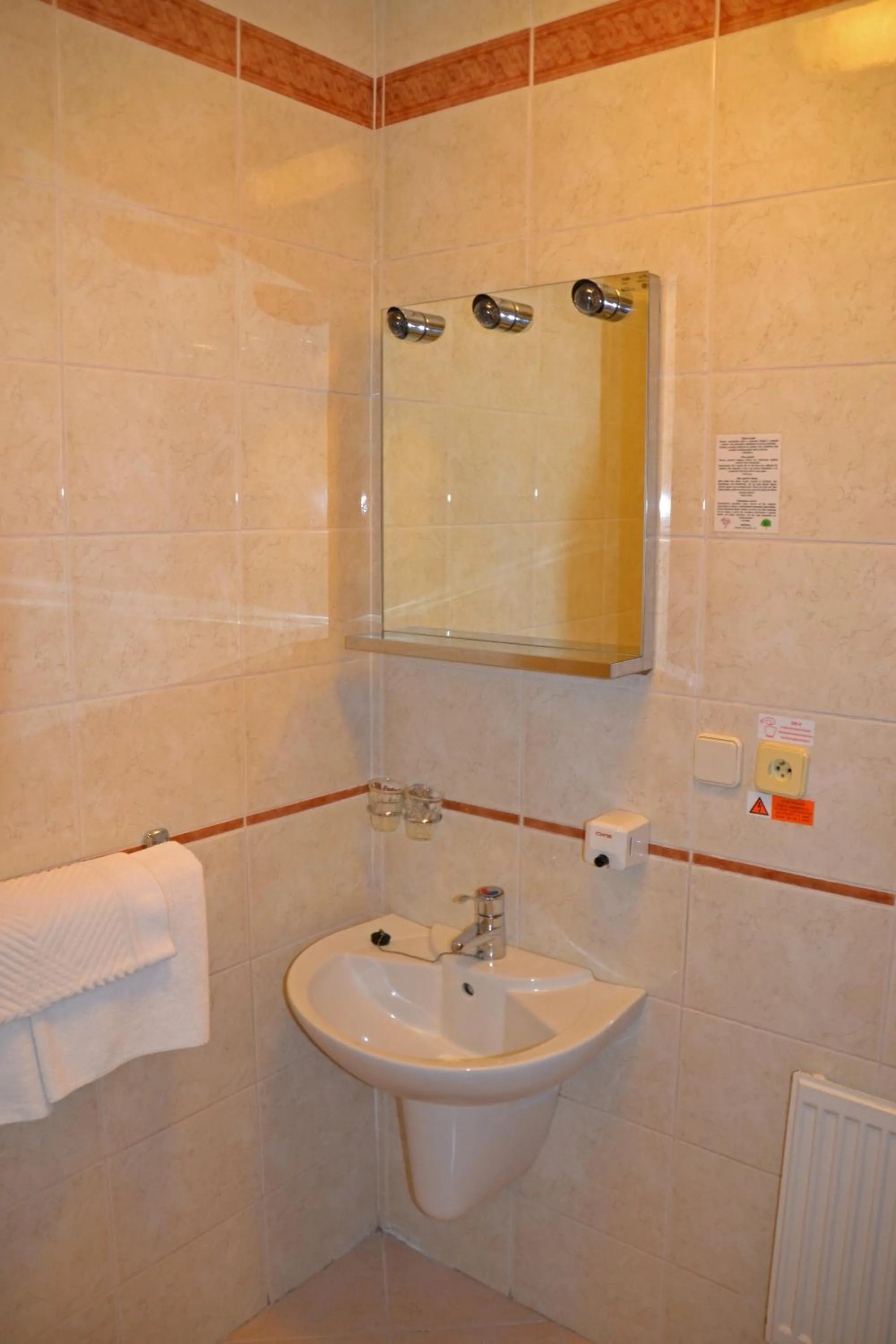 Bathroom in Hotel Havel