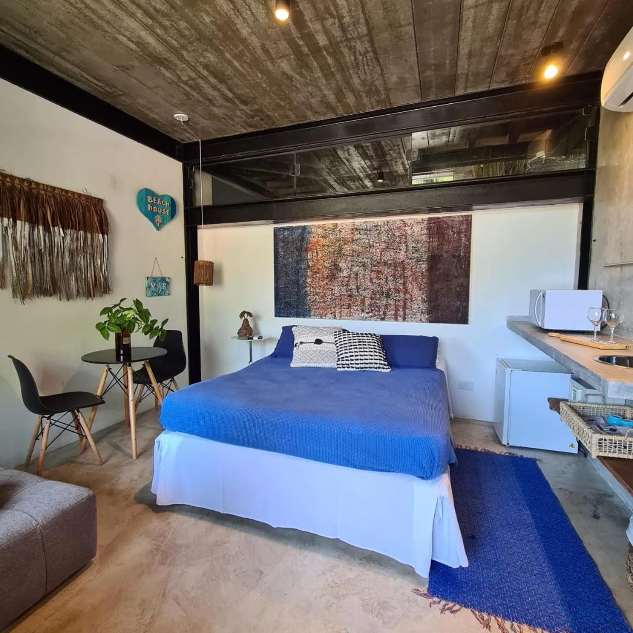 Bed in Vila Bambu Ilhabela, Santa Tereza