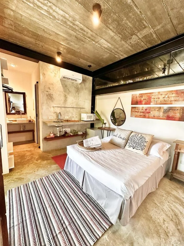 Bed in Vila Bambu Ilhabela, Santa Tereza