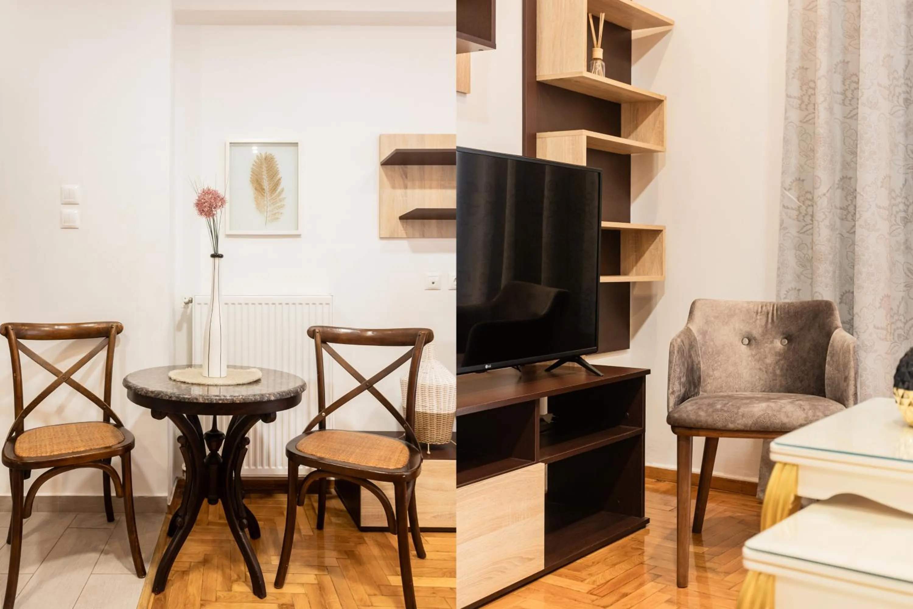 Living room in Nicholas Point Apartments and Rooms