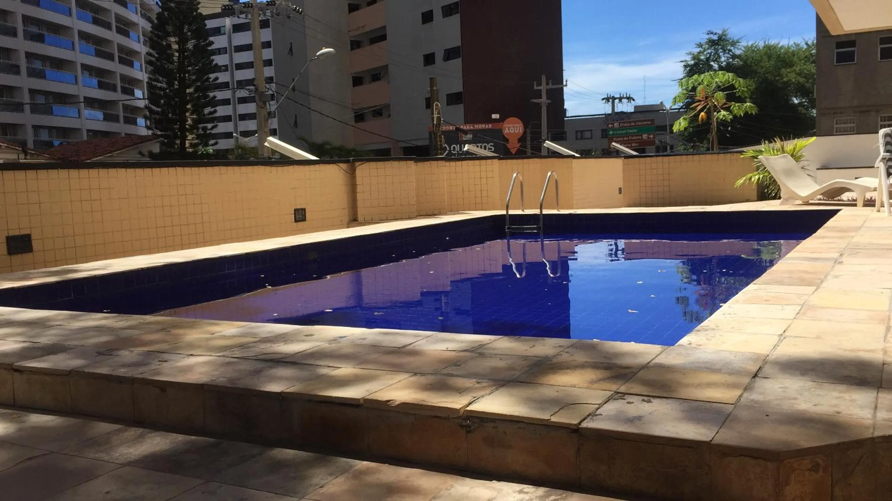 Swimming pool in Newlife Residence