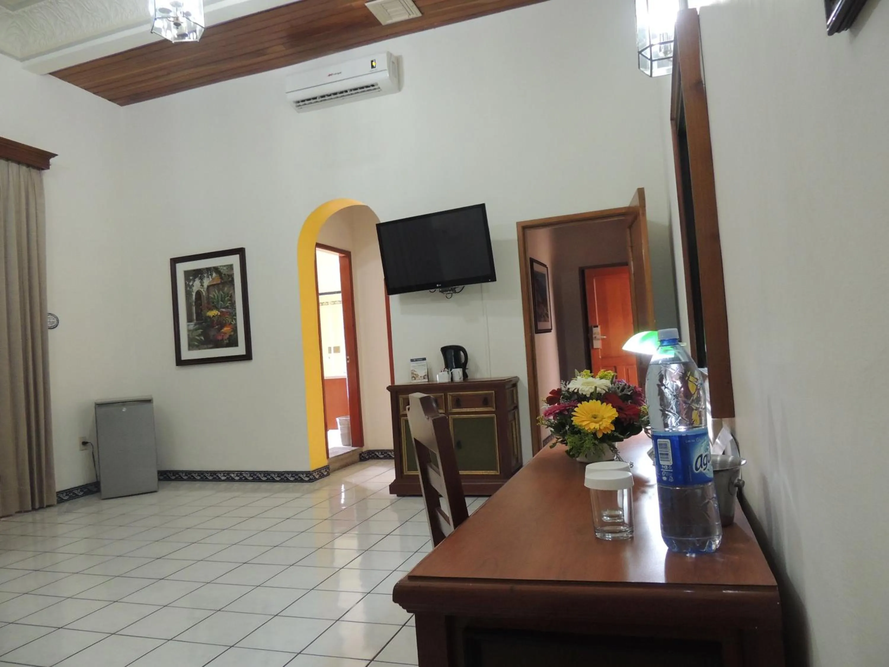 Seating area in Hotel Concierge Plaza Colima