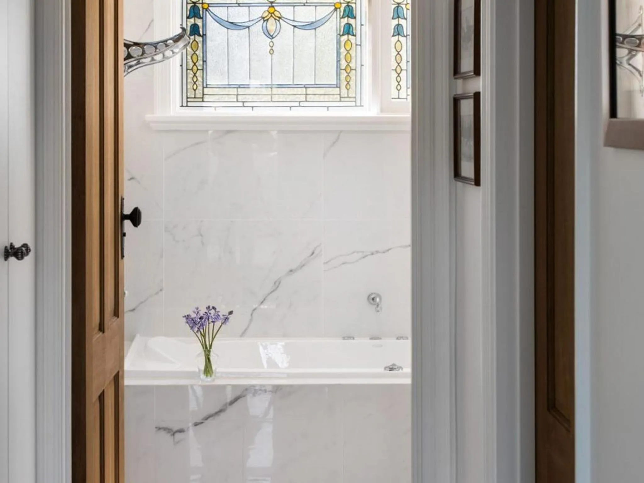 Bathroom in Gladville- old world charm with stunning views