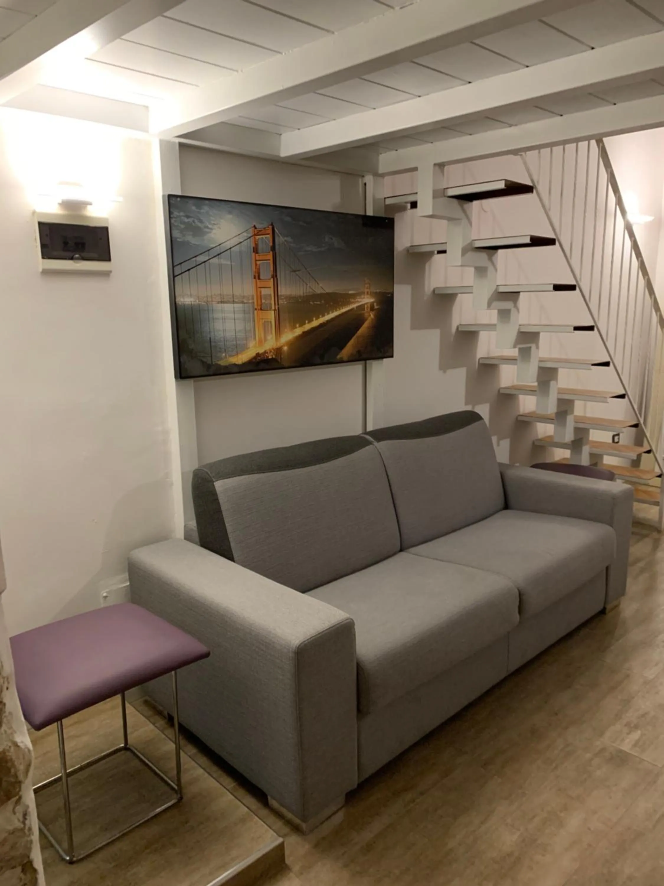 Seating area in B&B La Dimora