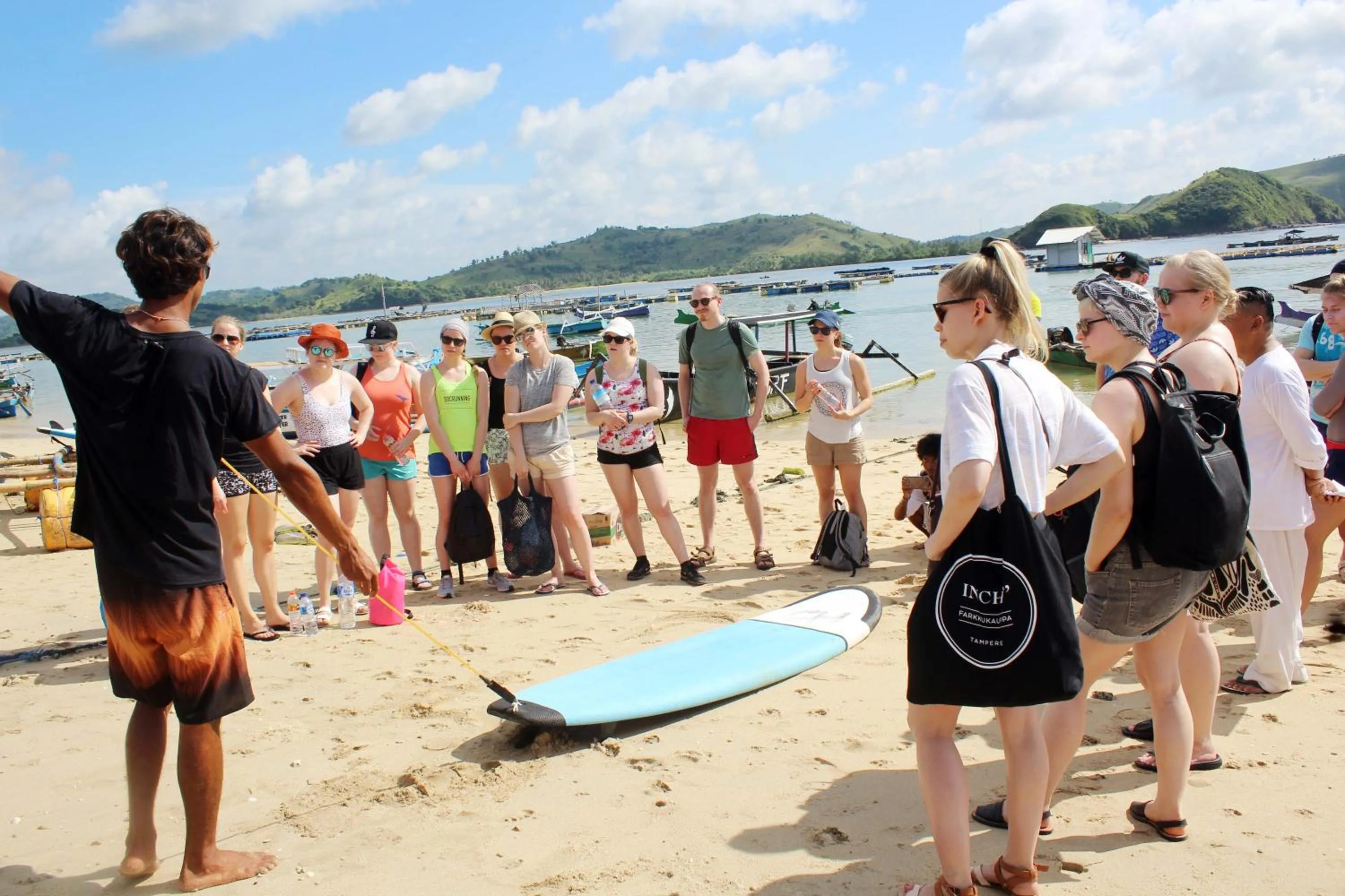 People in Duyung Rooms & Resto Gerupuk