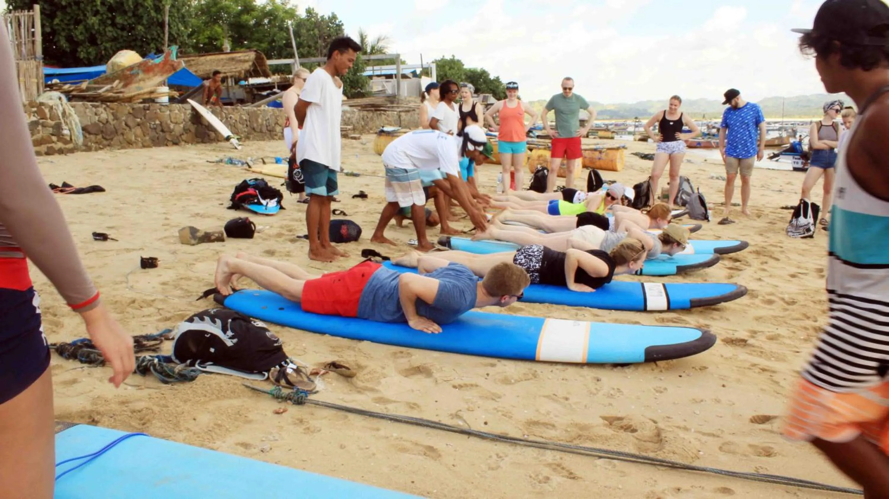 People in Duyung Rooms & Resto Gerupuk