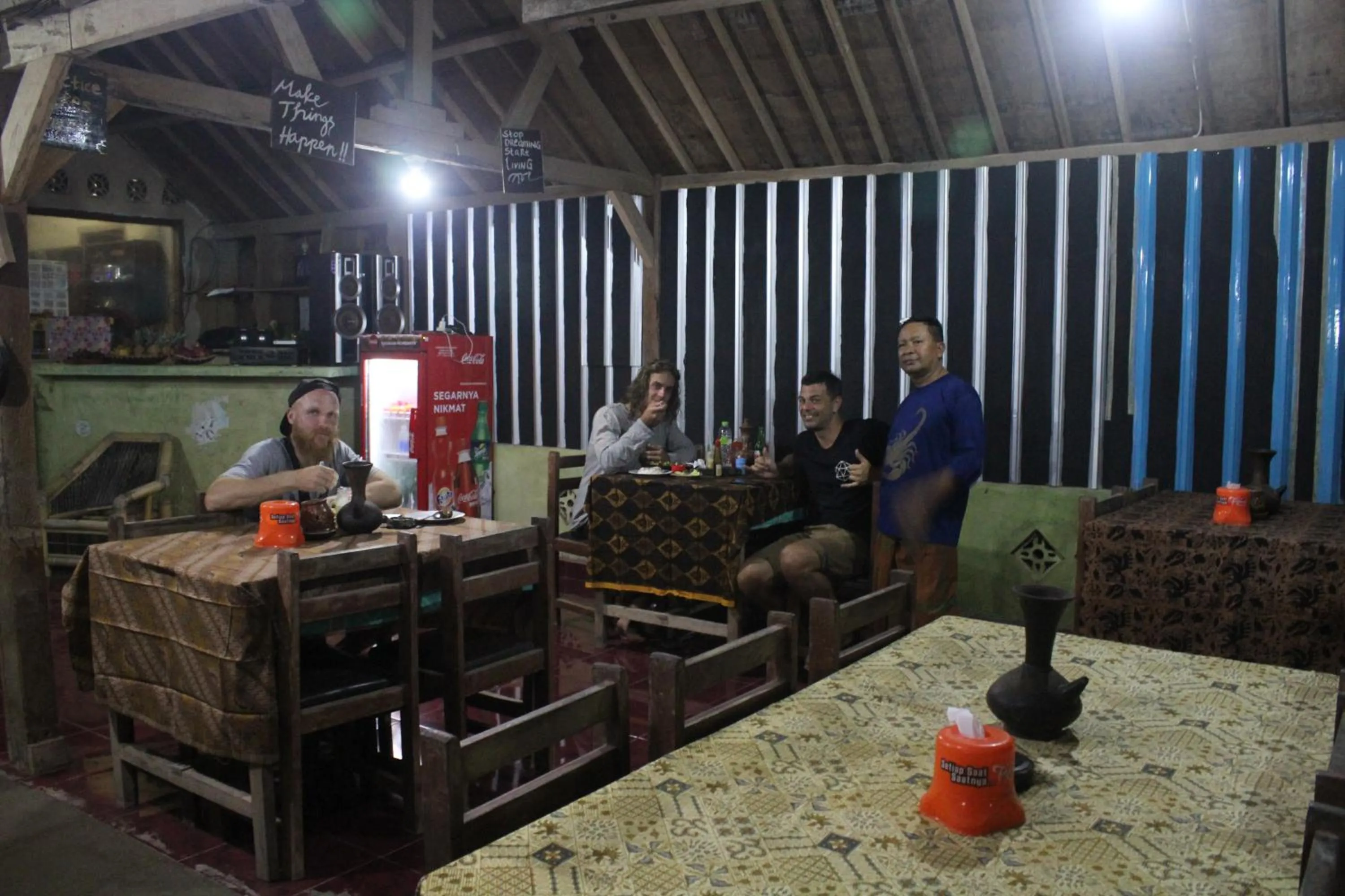 People in Duyung Rooms & Resto Gerupuk