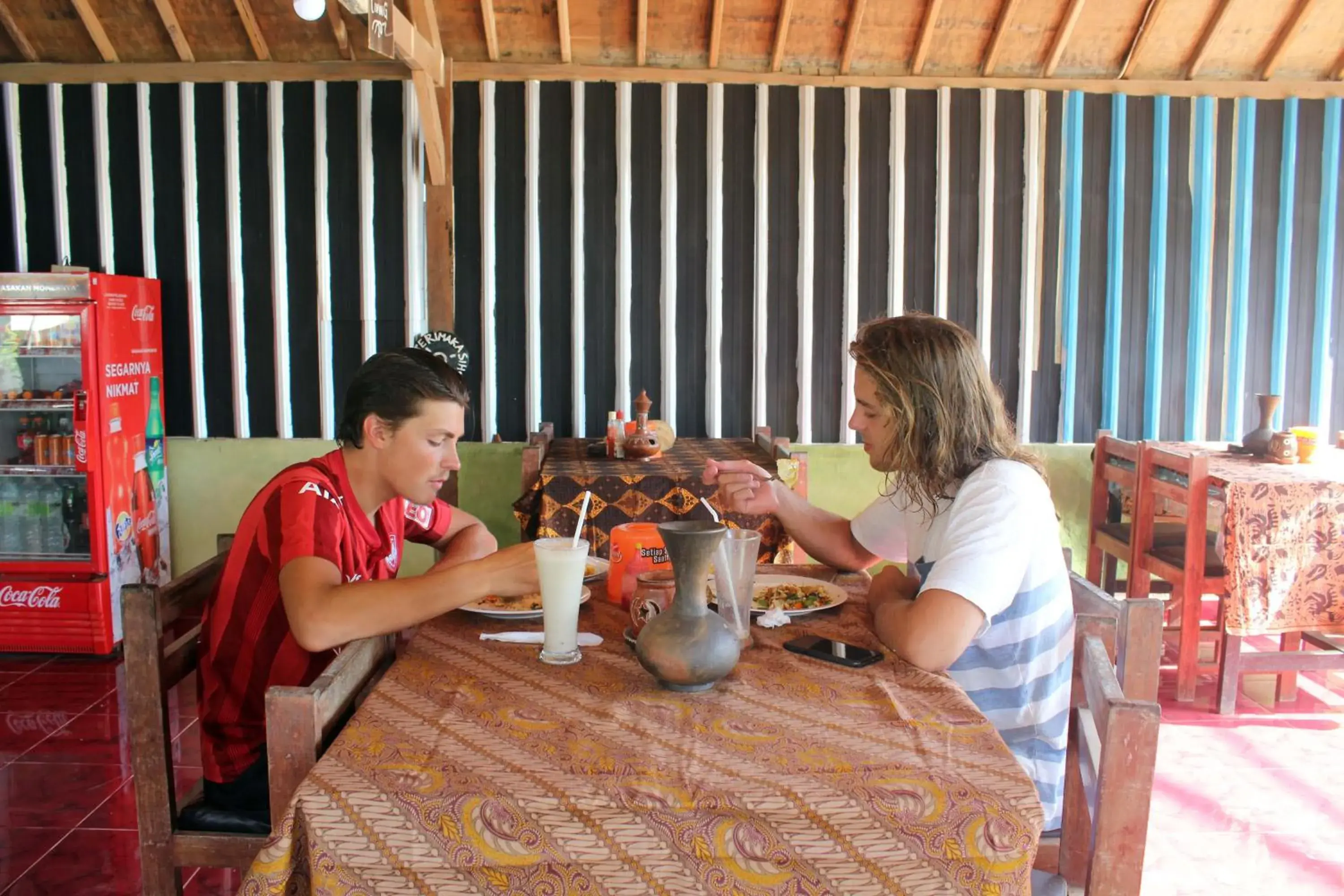 Continental breakfast in Duyung Rooms & Resto Gerupuk Continental breakfast in Duyung Rooms & Resto Gerupuk