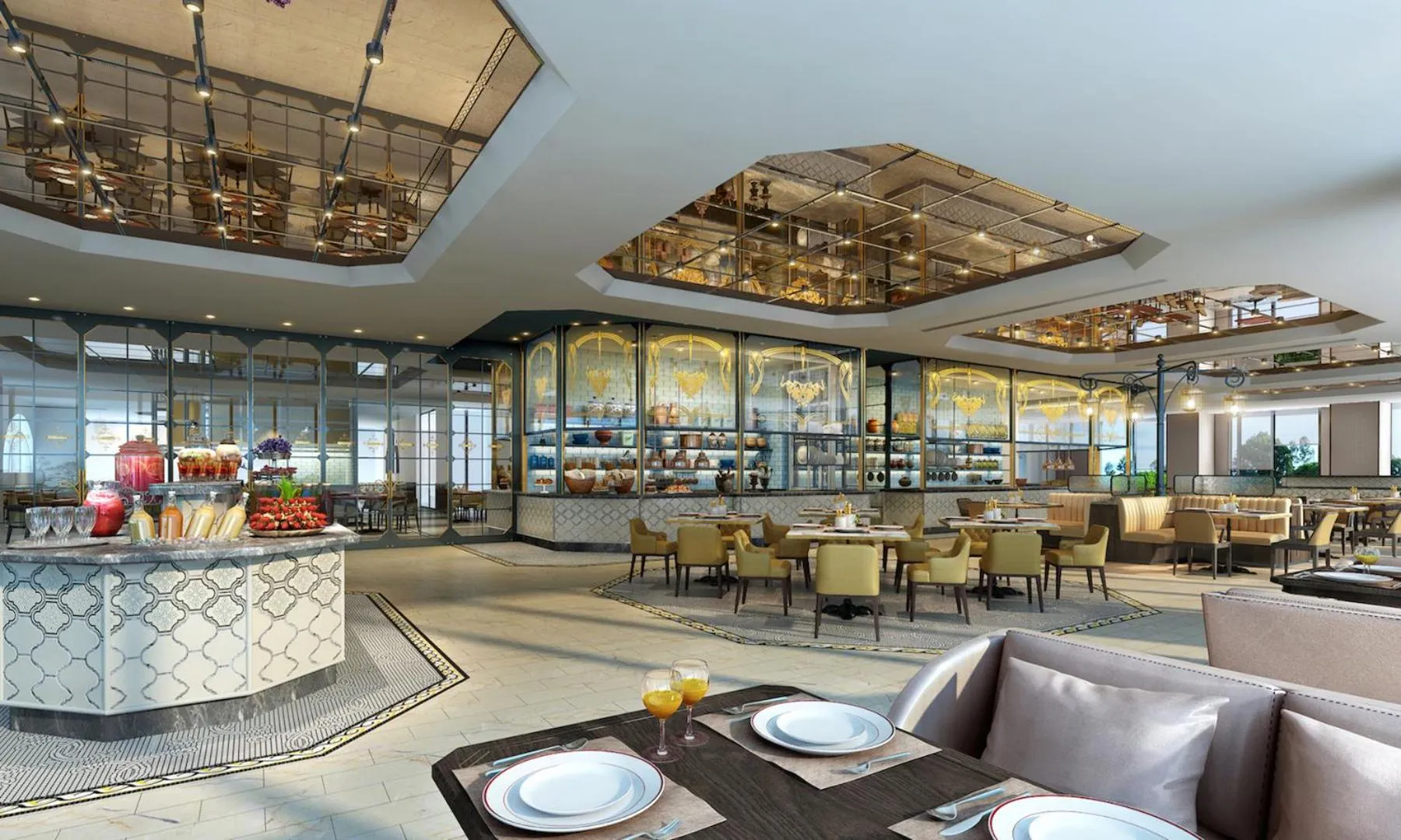 Restaurant/places to eat in Jeurong Hotel Shanghai