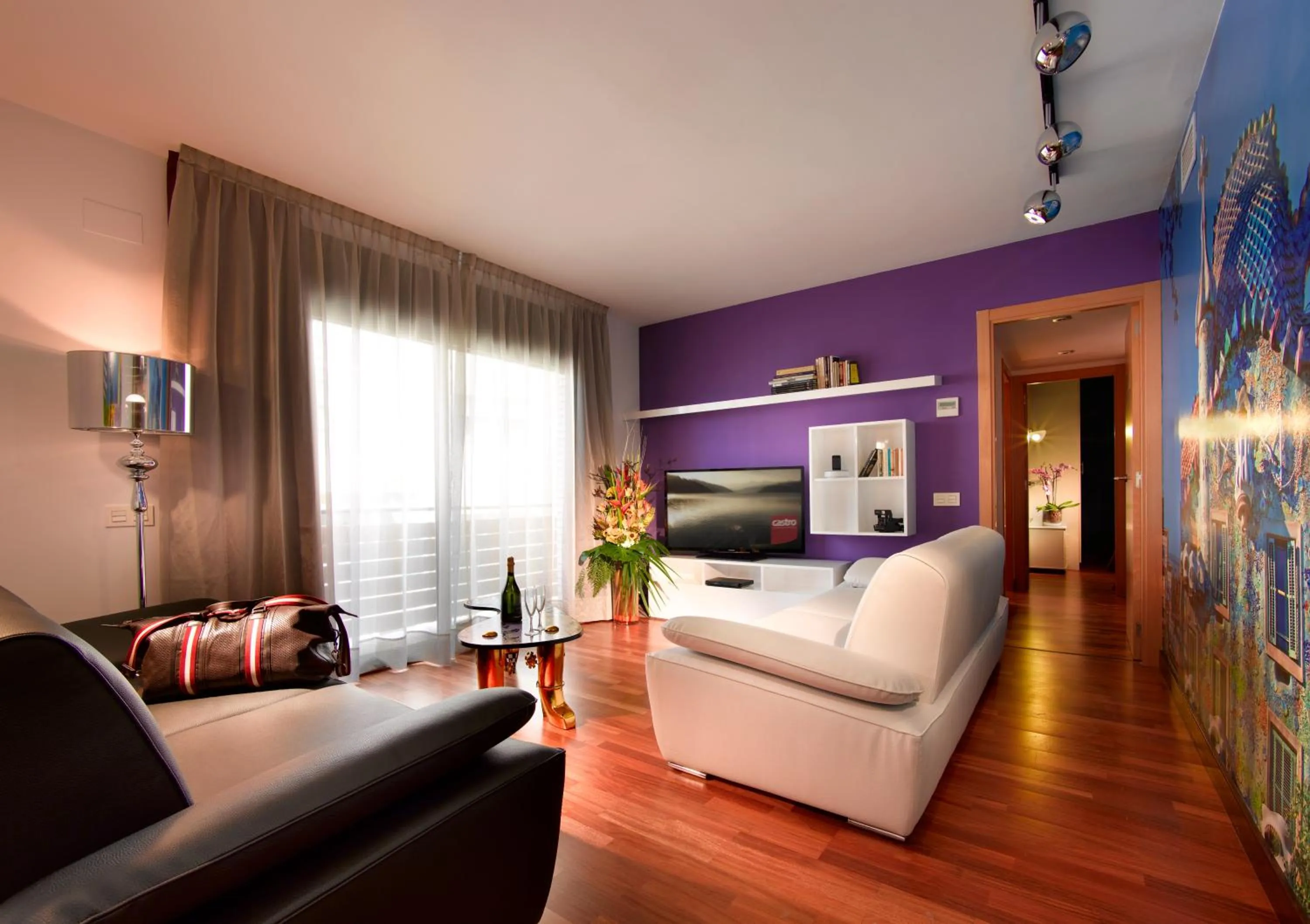 Living room in Castro Exclusive Residences Sant Pau