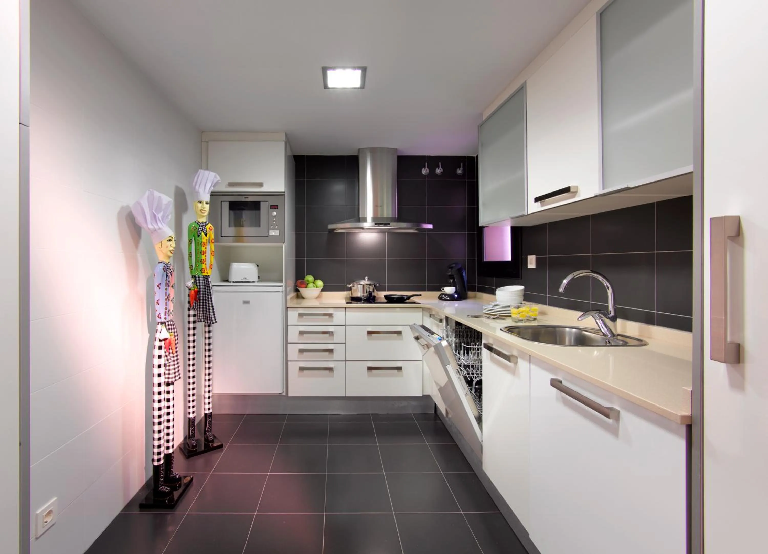 Kitchen or kitchenette in Castro Exclusive Residences Sant Pau