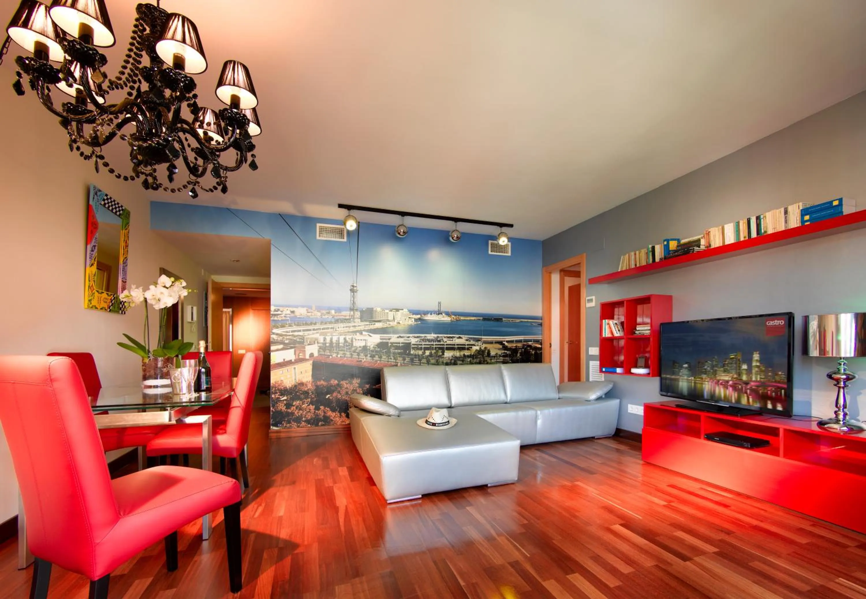 Dining area in Castro Exclusive Residences Sant Pau