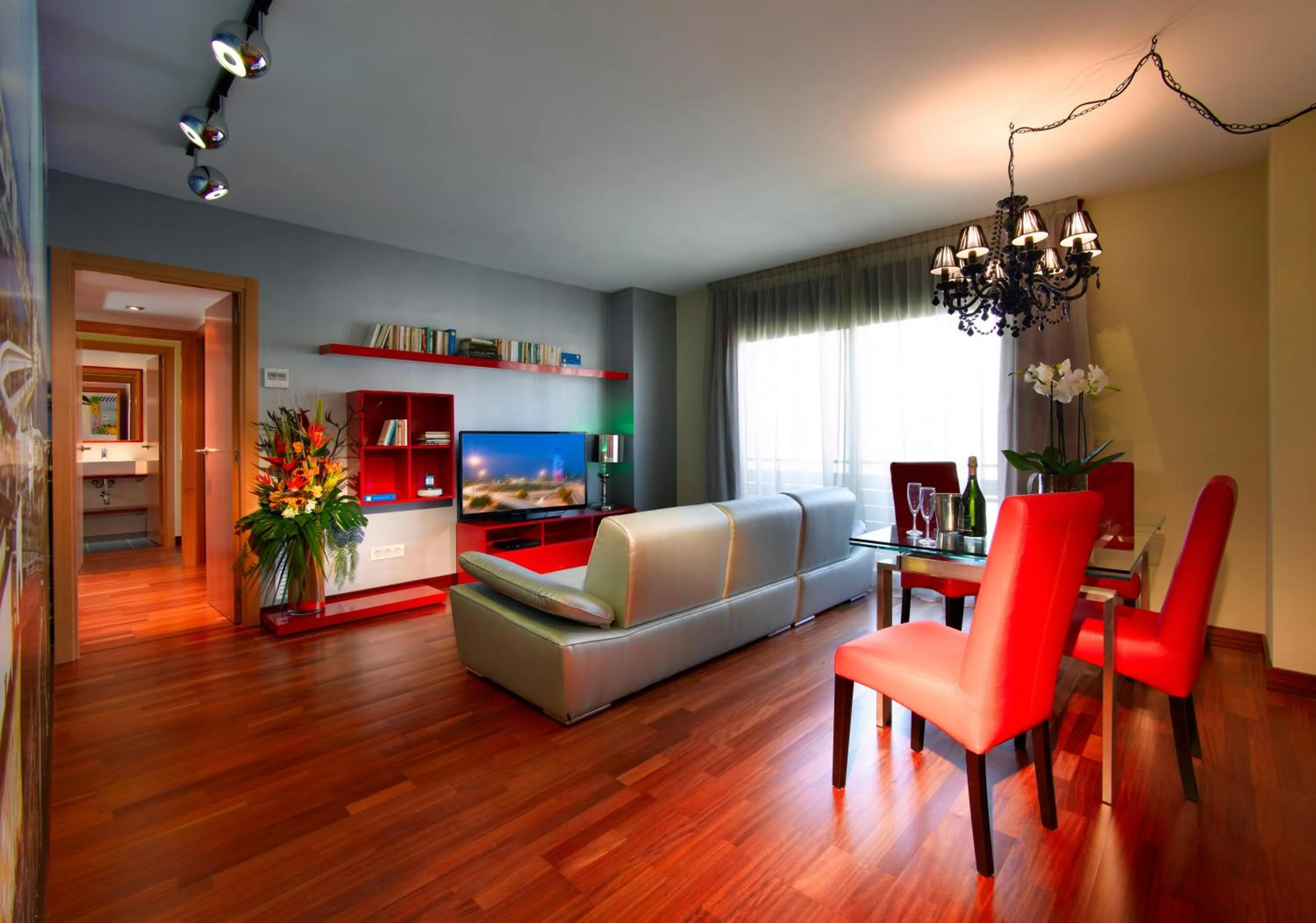 Living room in Castro Exclusive Residences Sant Pau