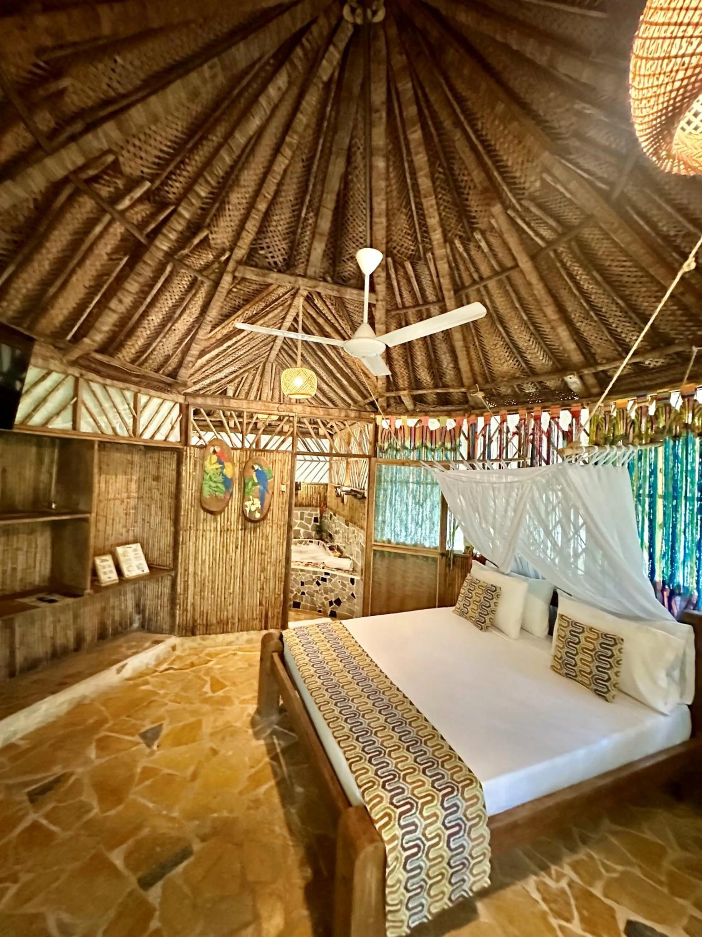 Superior Double Room with Bath in Eco Hostal Yuluka