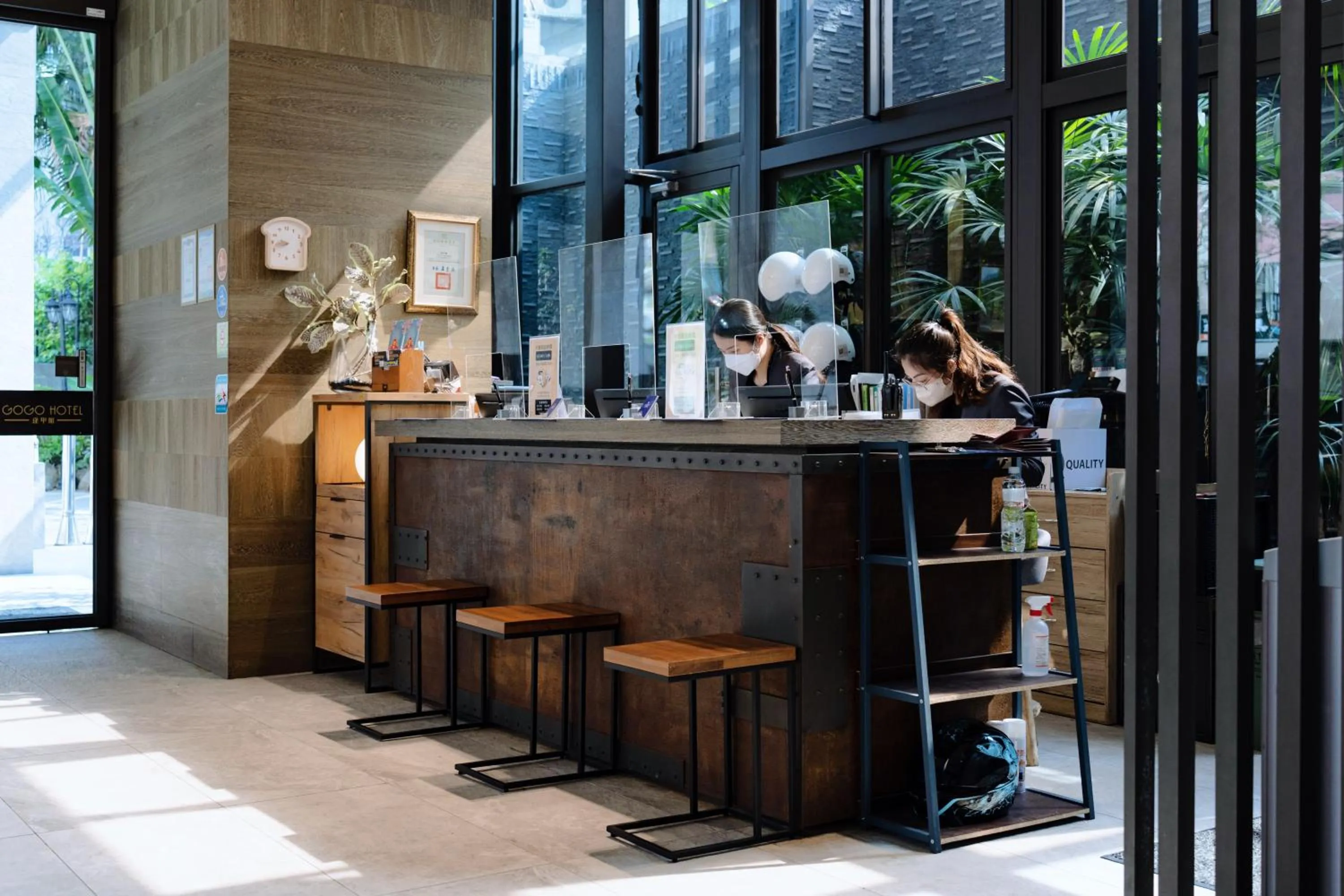 Lobby or reception in GOGO Hotel 逢甲館