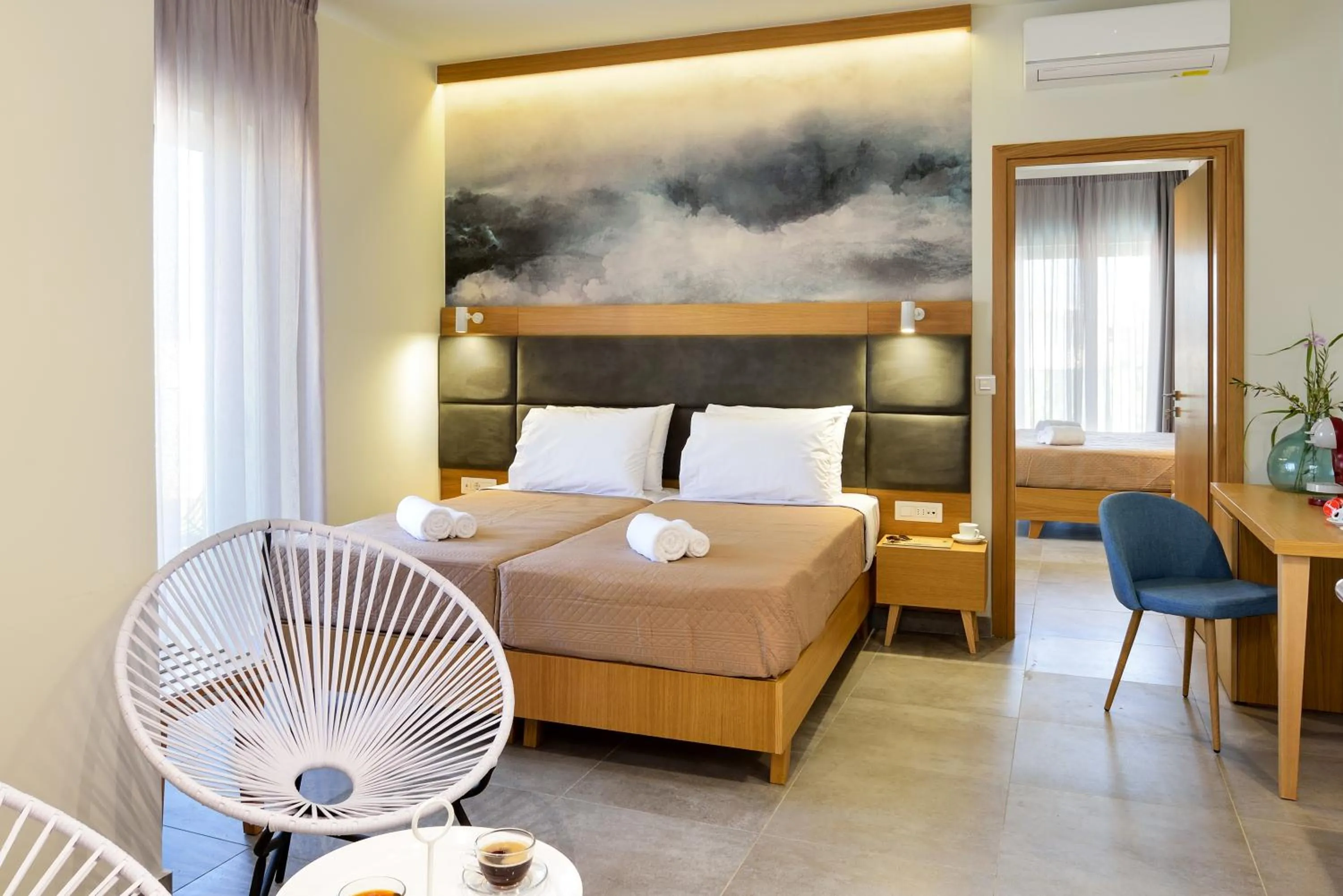 Photo of the whole room, Bed in Elia Kalamaki Hotel