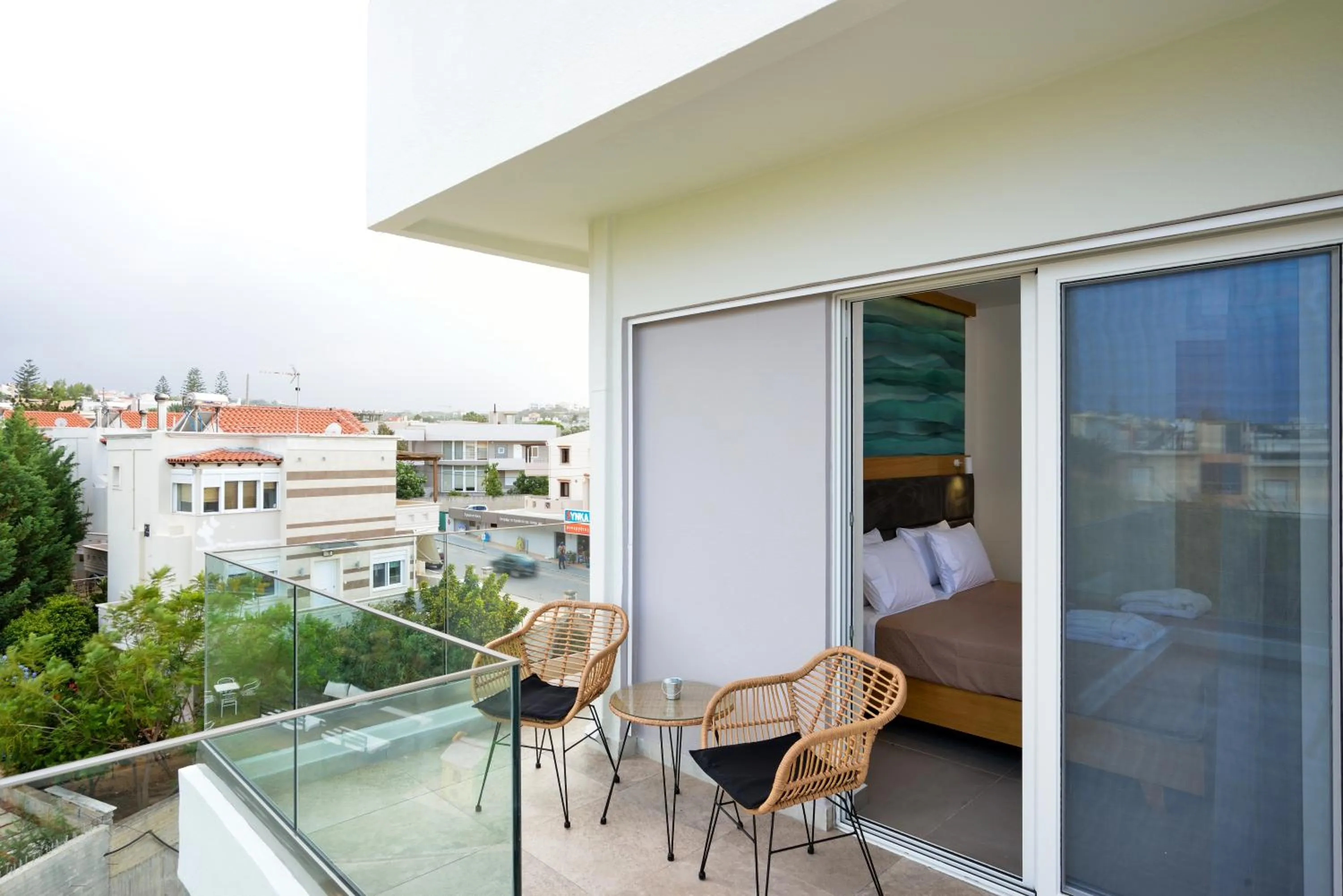 Balcony/Terrace in Elia Kalamaki Hotel
