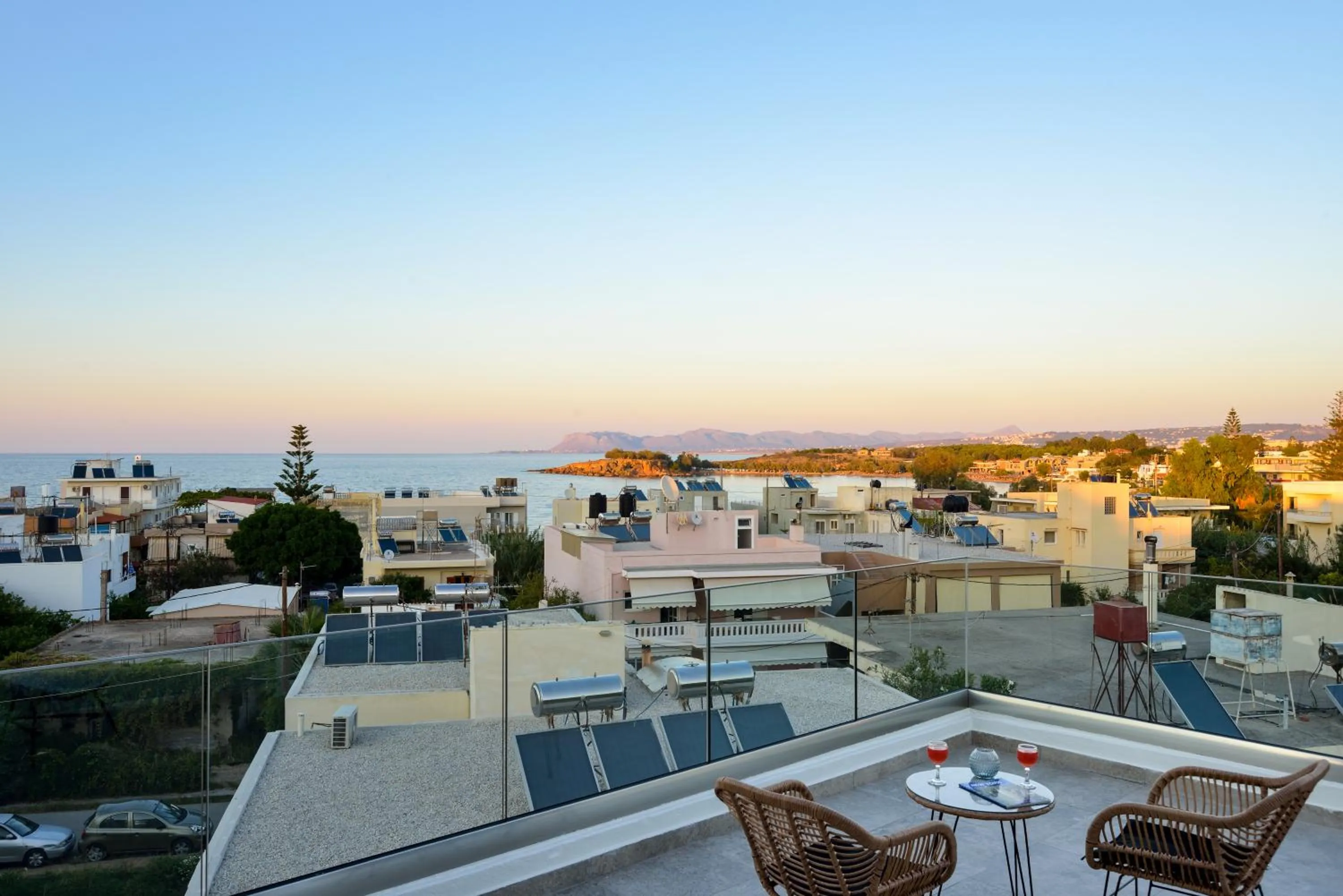 Balcony/Terrace in Elia Kalamaki Hotel