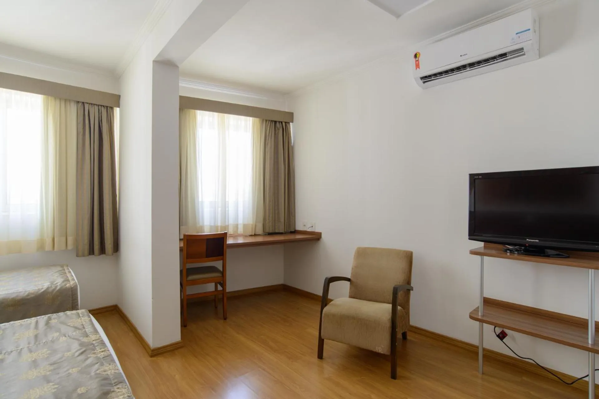 Bed in Faro Hotel São José dos Campos