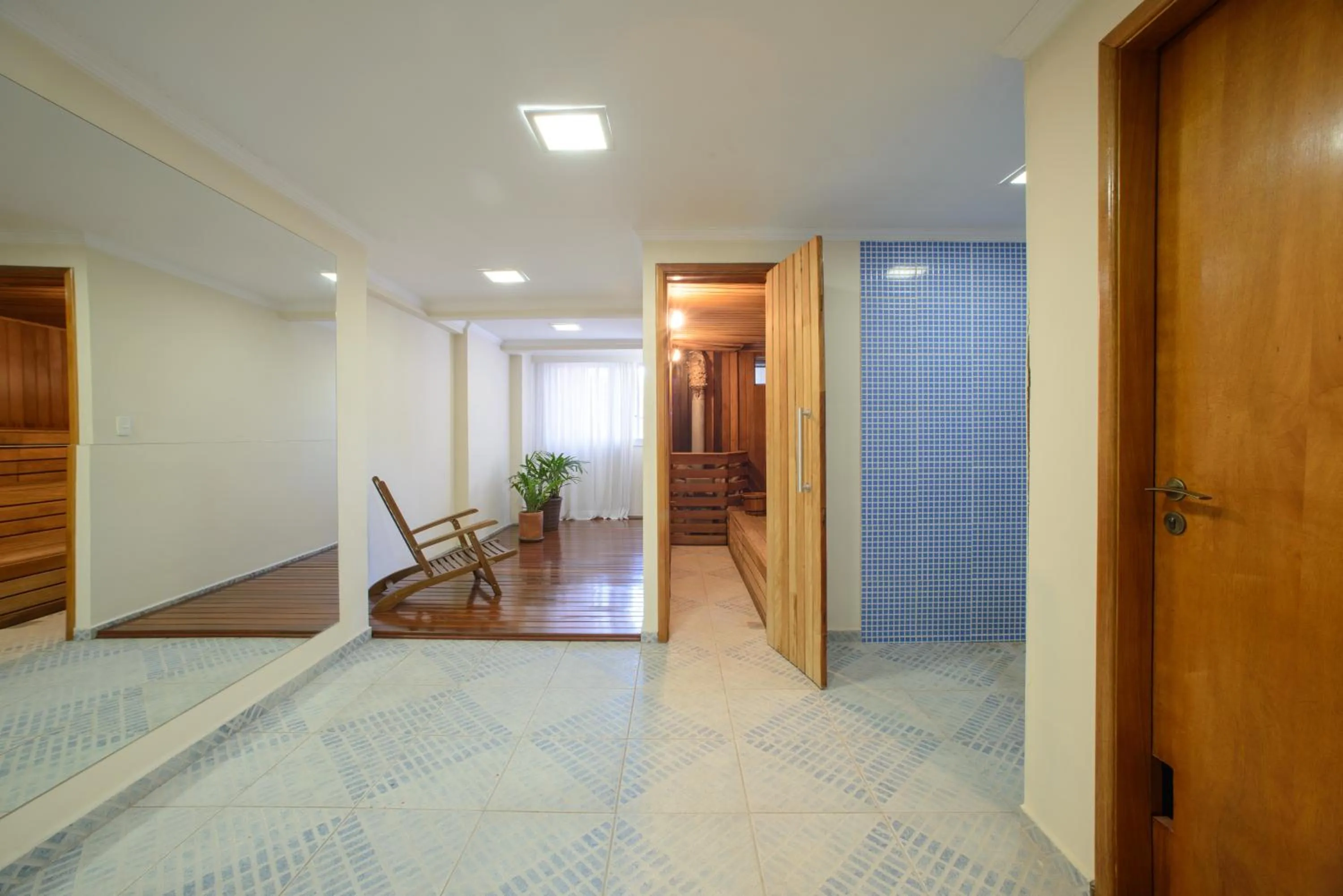 Sauna in Faro Hotel São José dos Campos