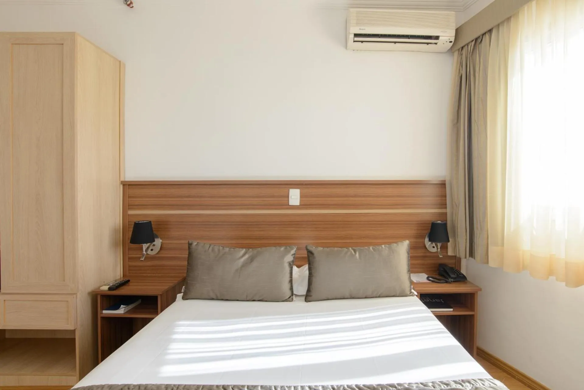 Bed in Faro Hotel São José dos Campos