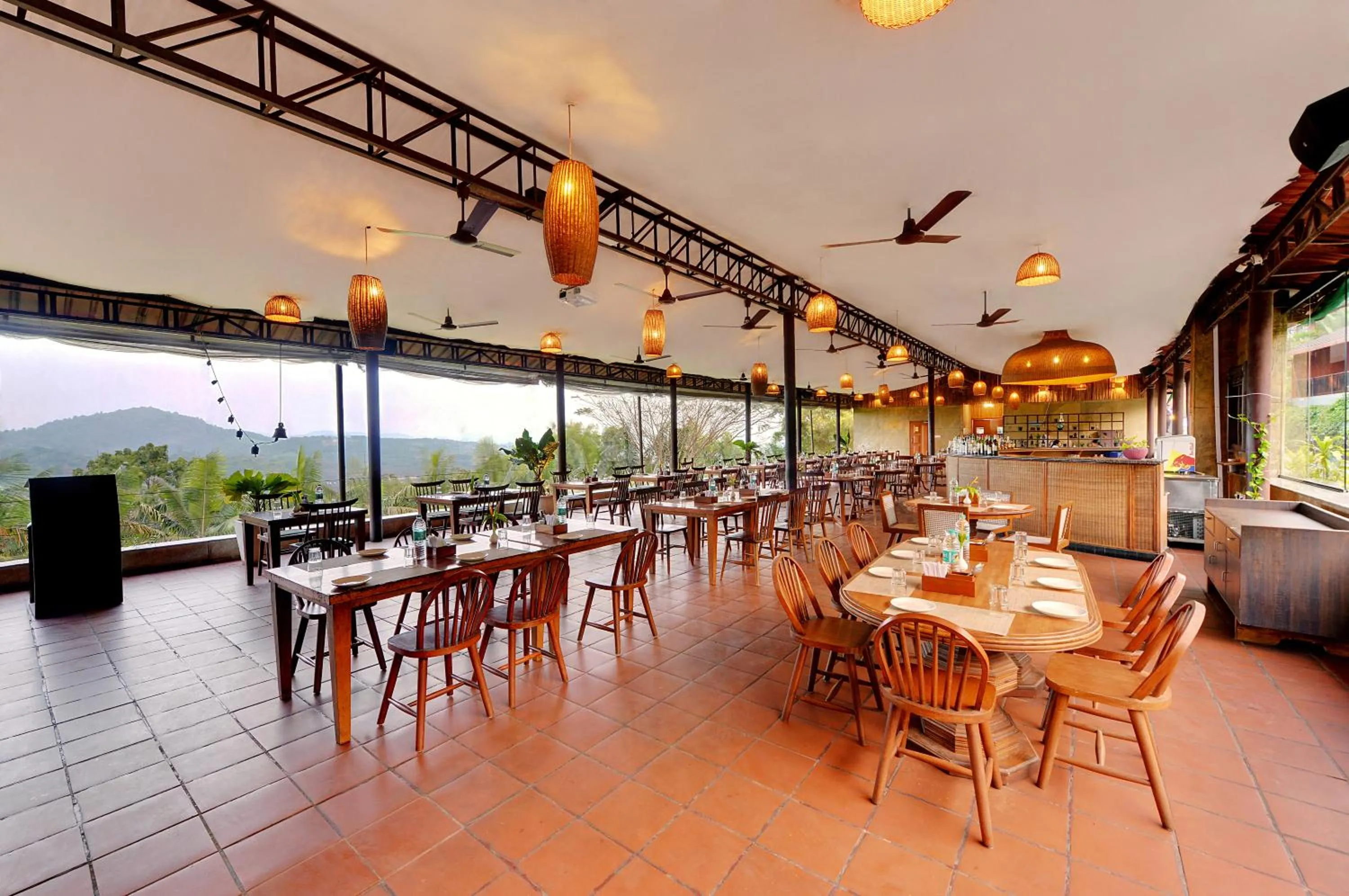 Restaurant/places to eat in The Estate Resort , Mangalore