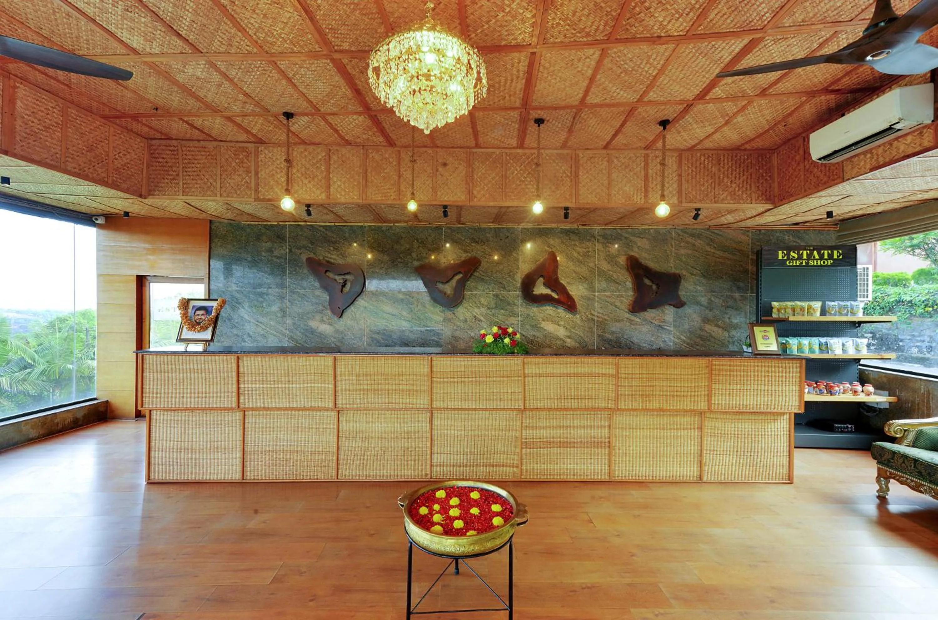 Lobby or reception in The Estate Resort , Mangalore