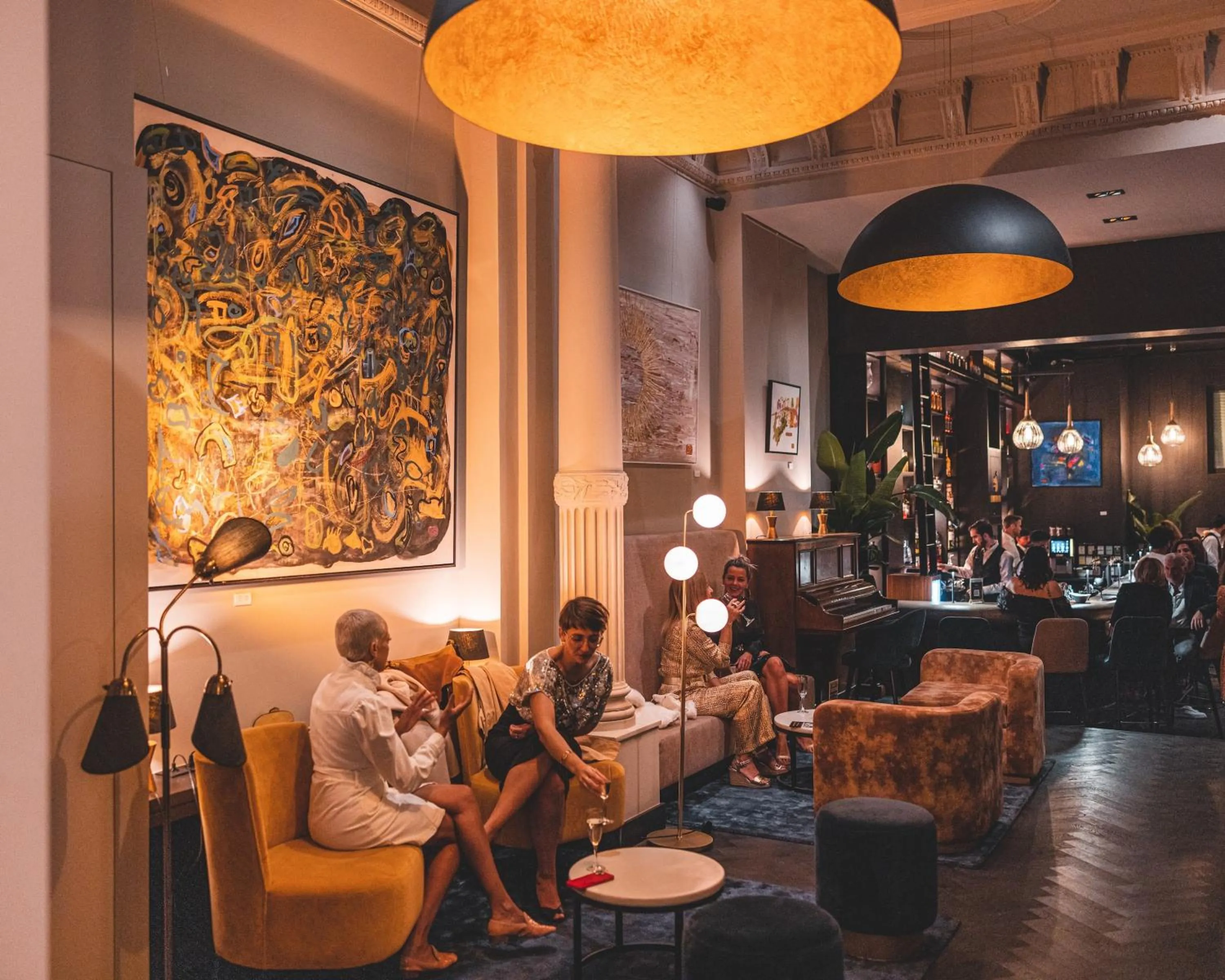 Living room in Harmon House - Hotel & Spa