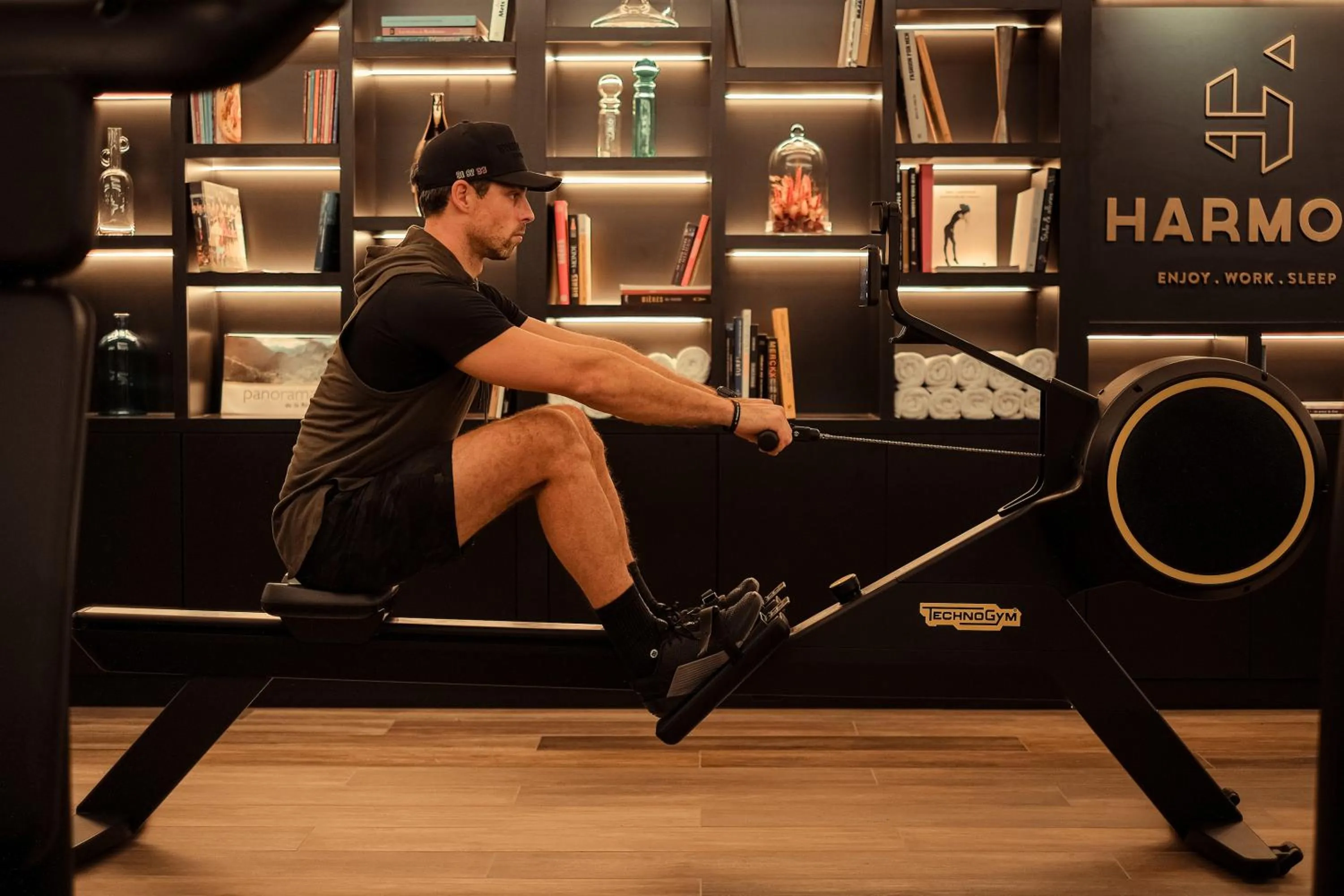 Fitness centre/facilities in Harmon House - Hotel & Spa