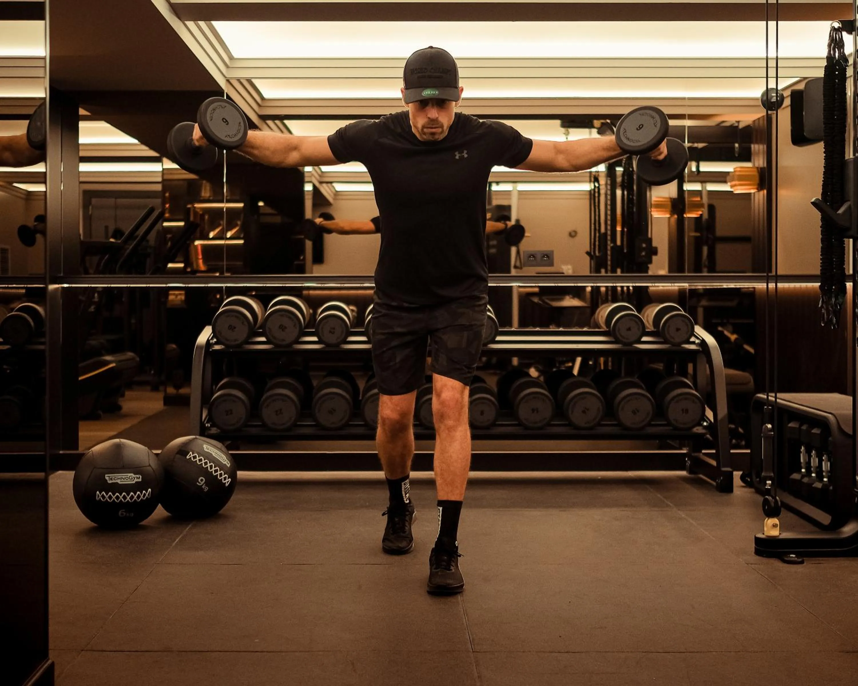 Fitness centre/facilities in Harmon House - Hotel & Spa