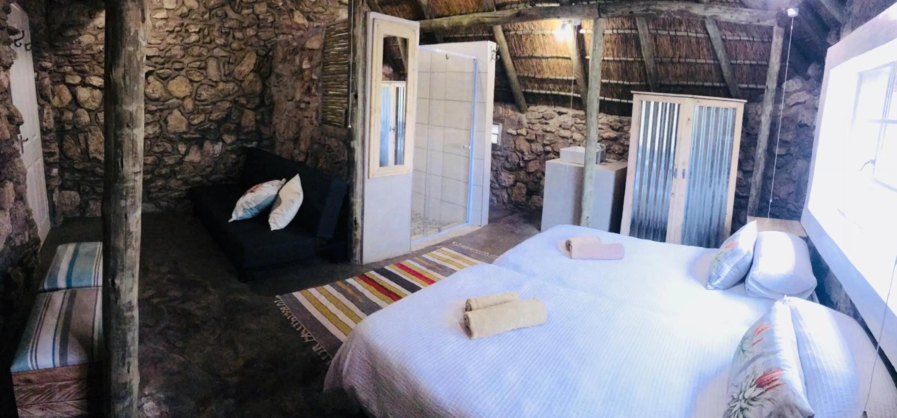 Bed in Sasa Safari Camp & Tours