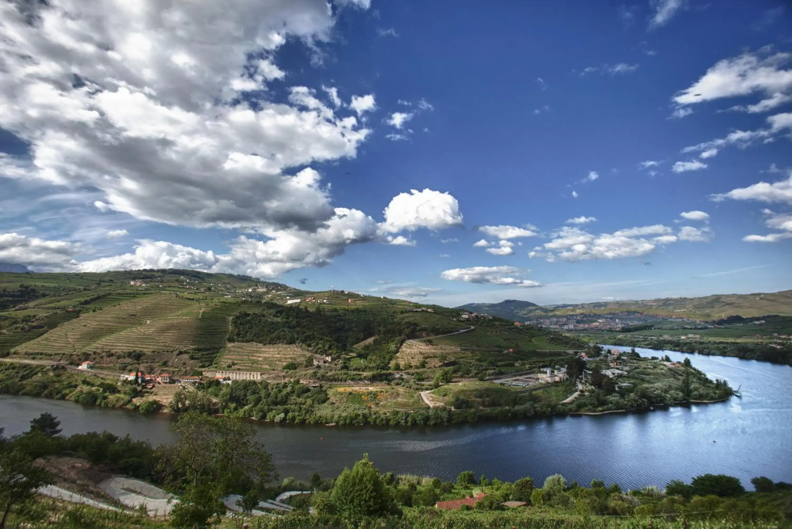 Bird's eye view in Delfim Douro Hotel Bird's eye view in Delfim Douro Hotel