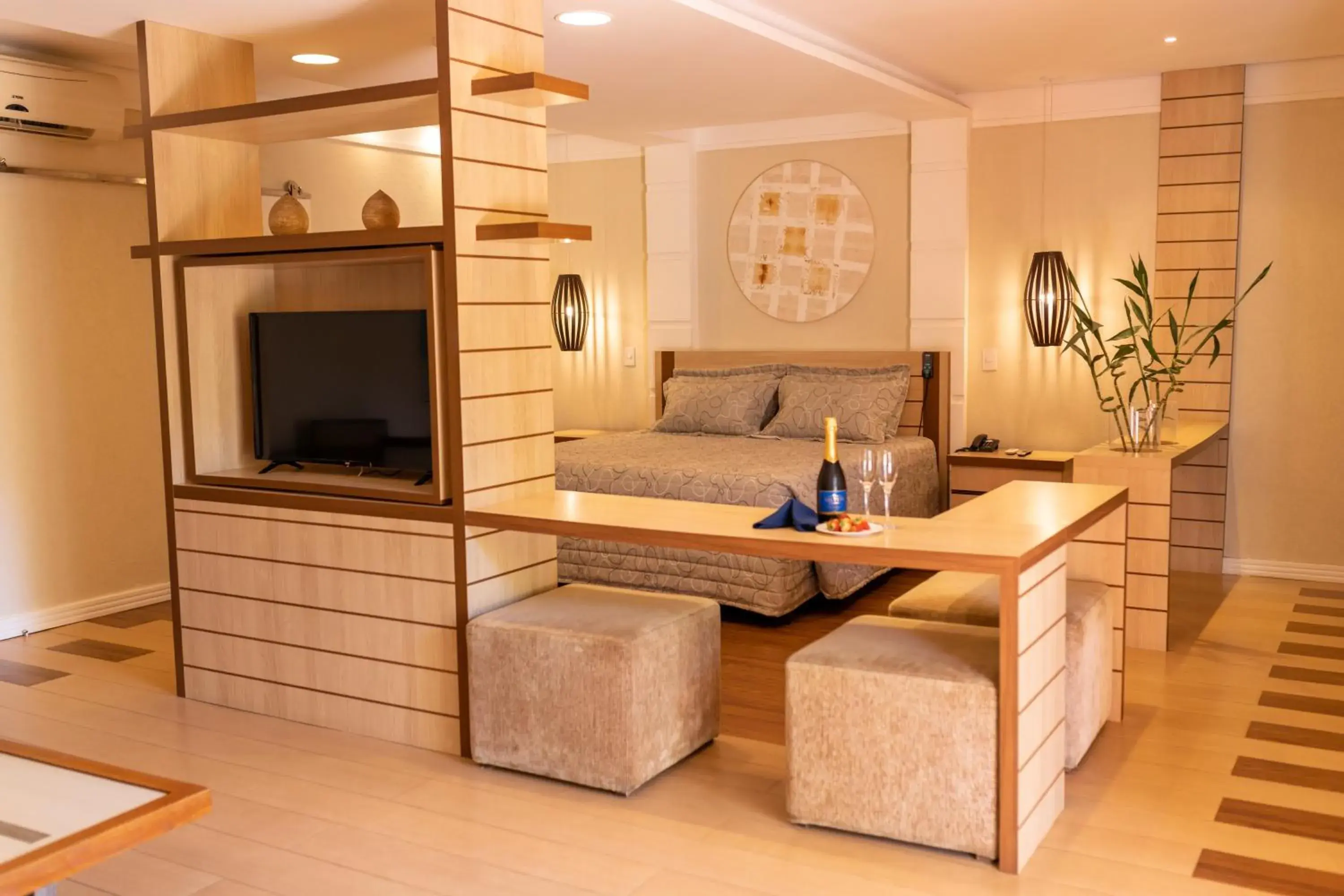 Bed in Atibaia Residence Hotel & Resort Bed in Atibaia Residence Hotel & Resort