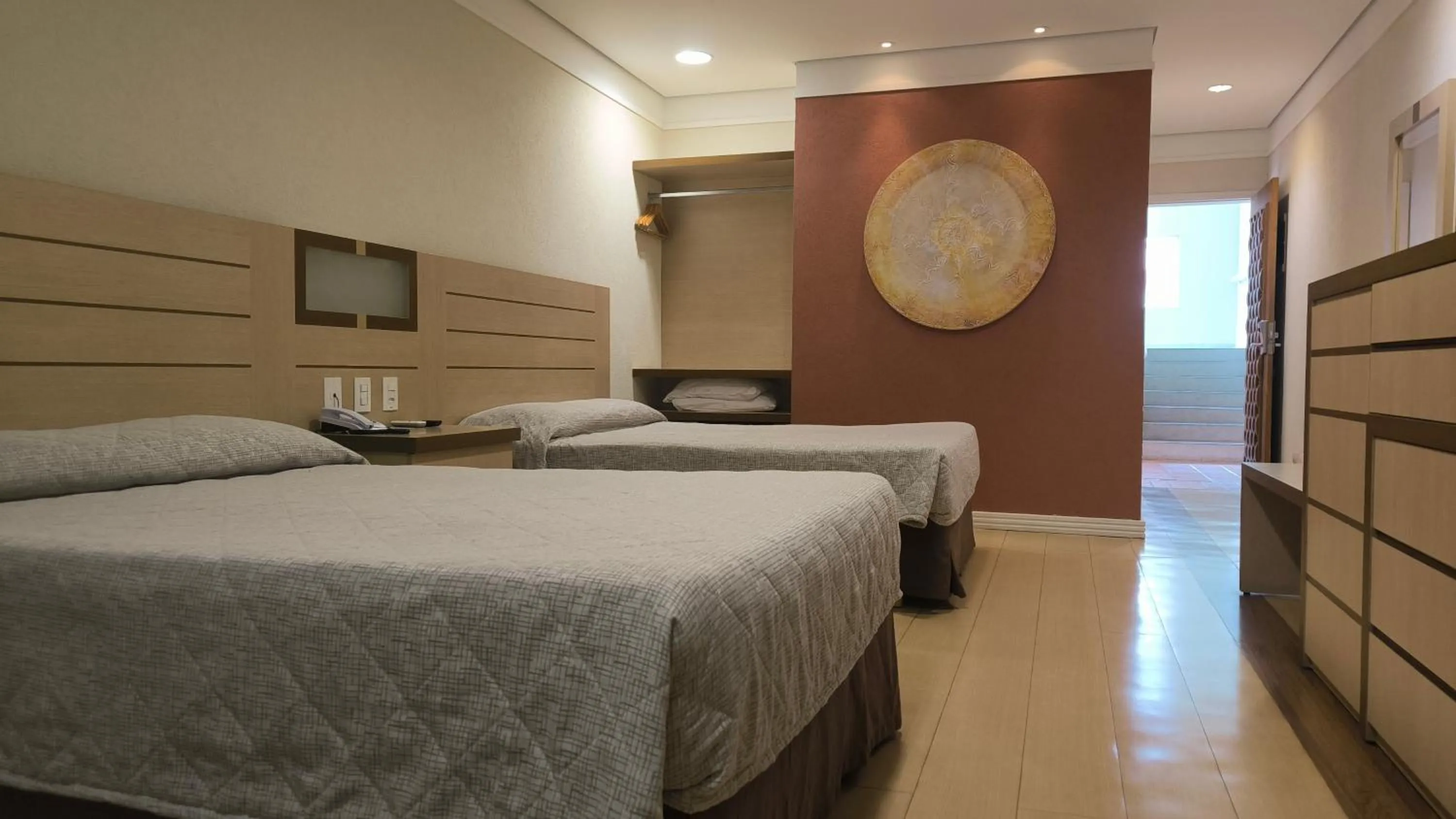 Bed in Atibaia Residence Hotel & Resort