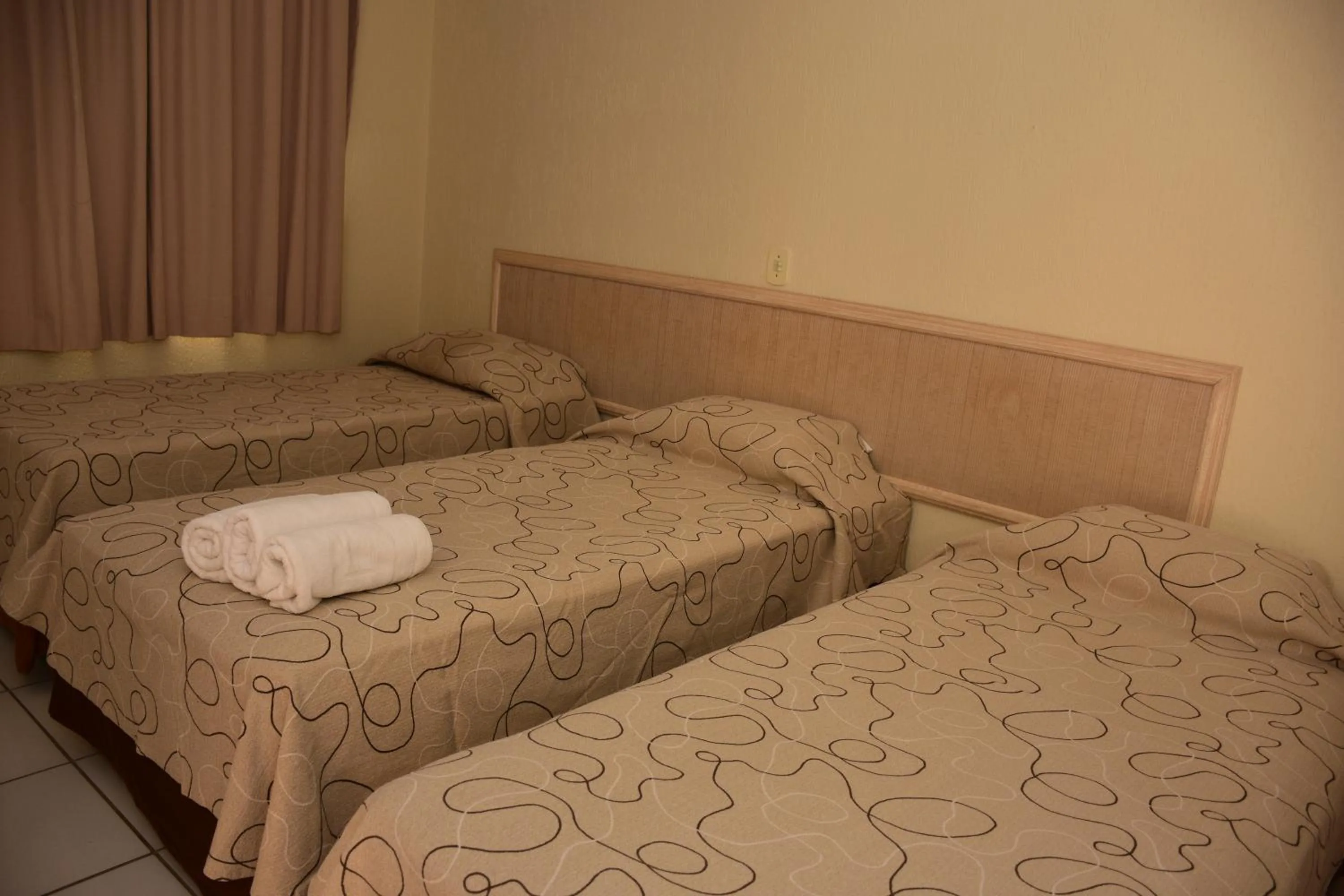 Bed in Atibaia Residence Hotel & Resort