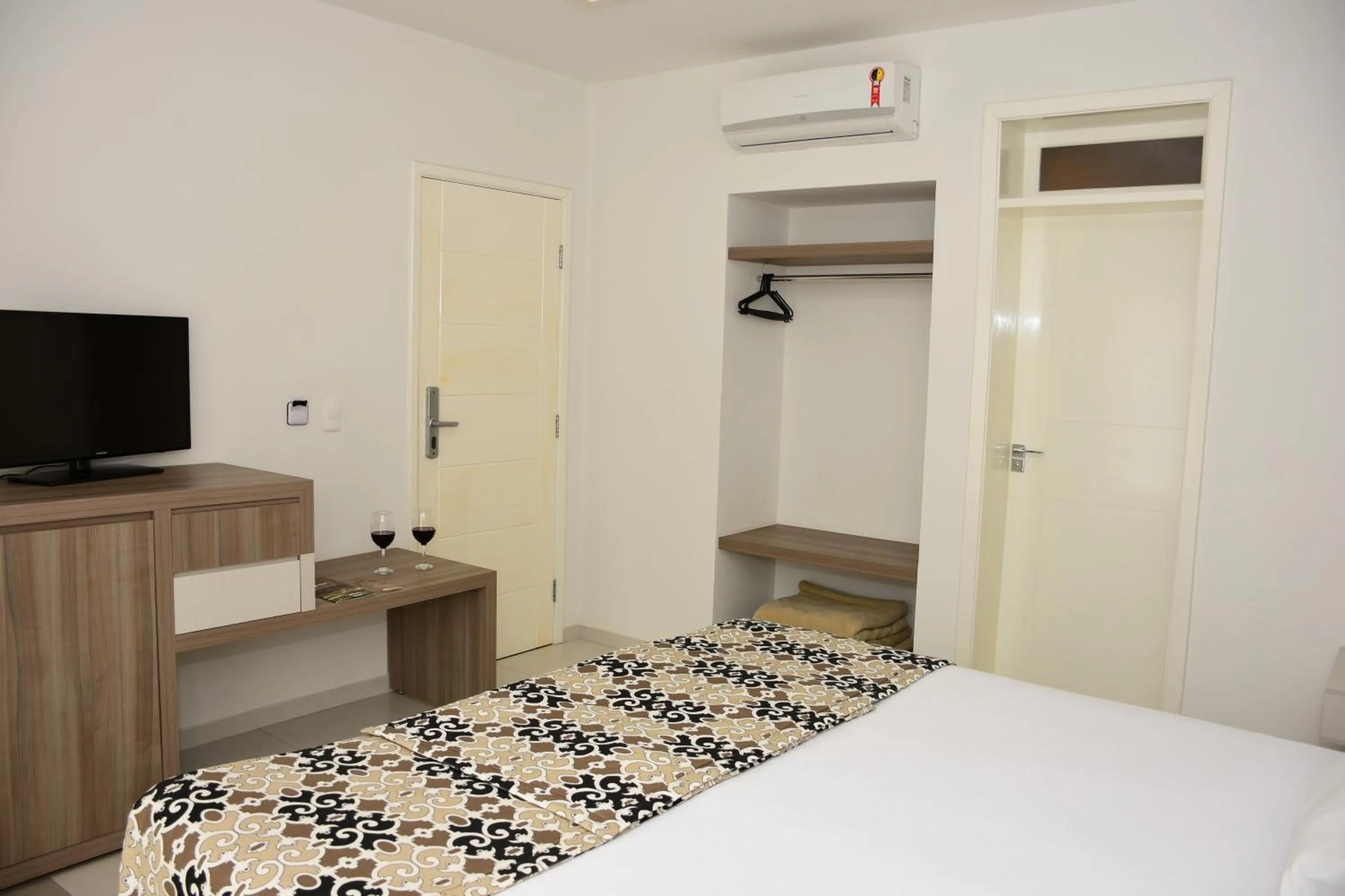 Communal lounge/ TV room, Bed in Atibaia Residence Hotel & Resort