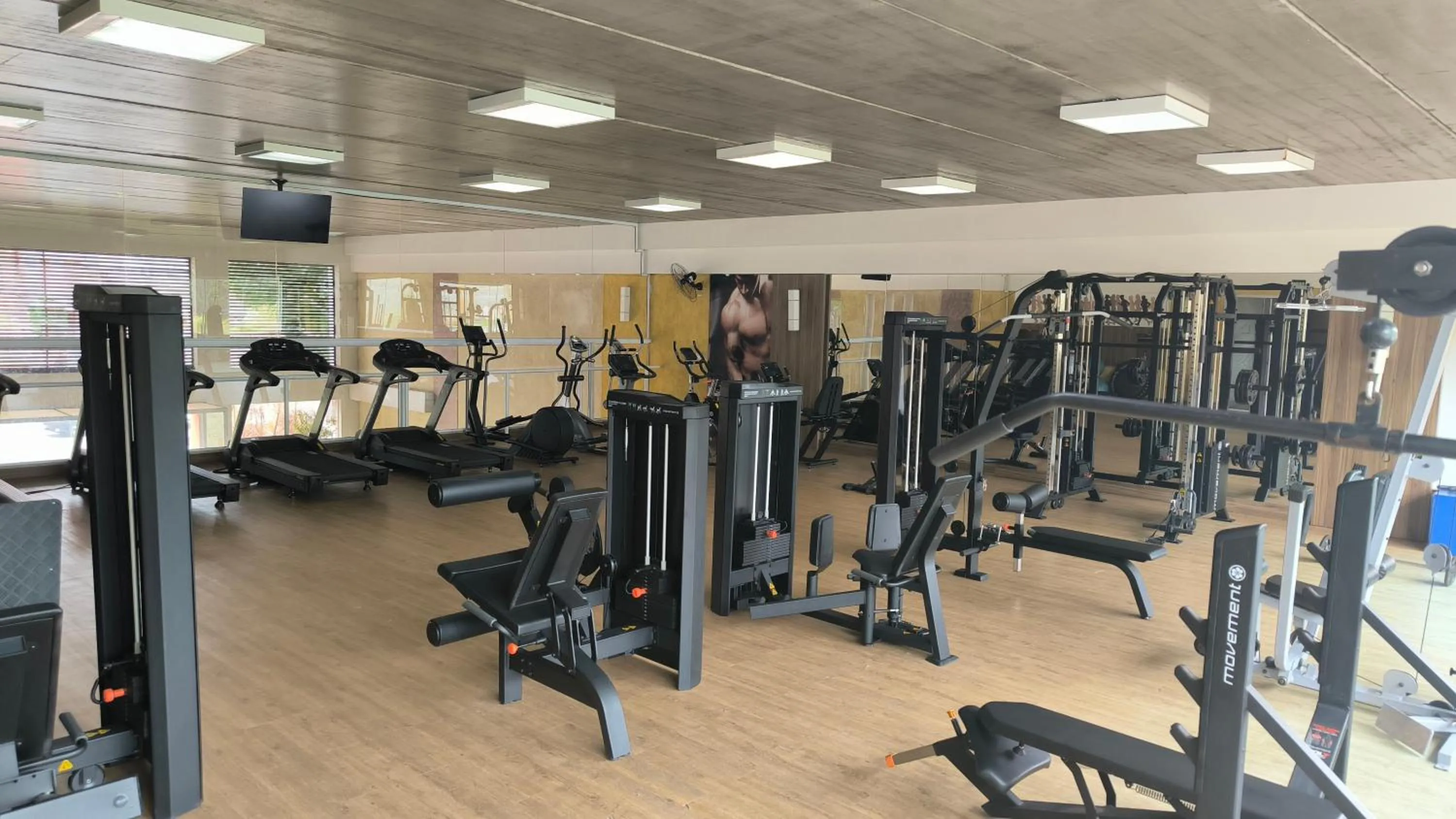 Fitness centre/facilities in Atibaia Residence Hotel & Resort